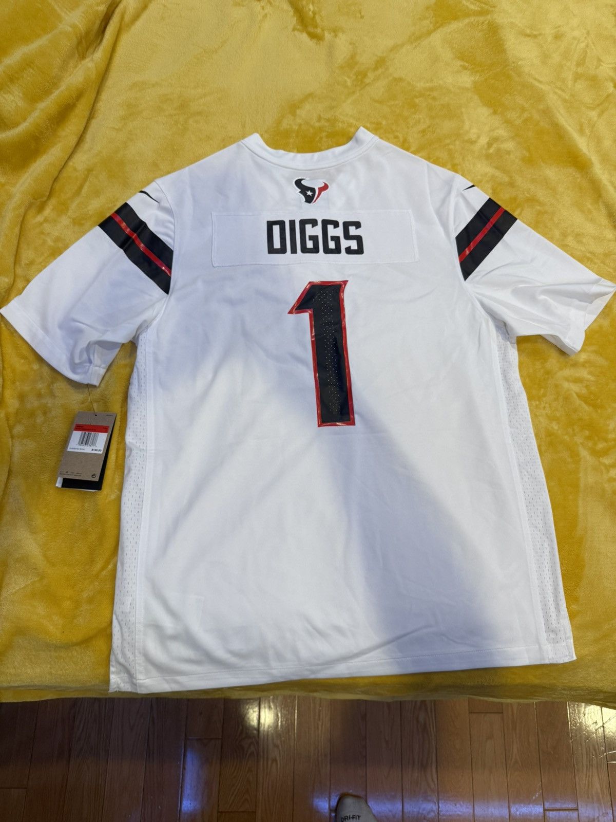 Nike Stefon Diggs Houston Texans White Jersey Size US L / EU 52-54 / 3 - 2 Thumbnail