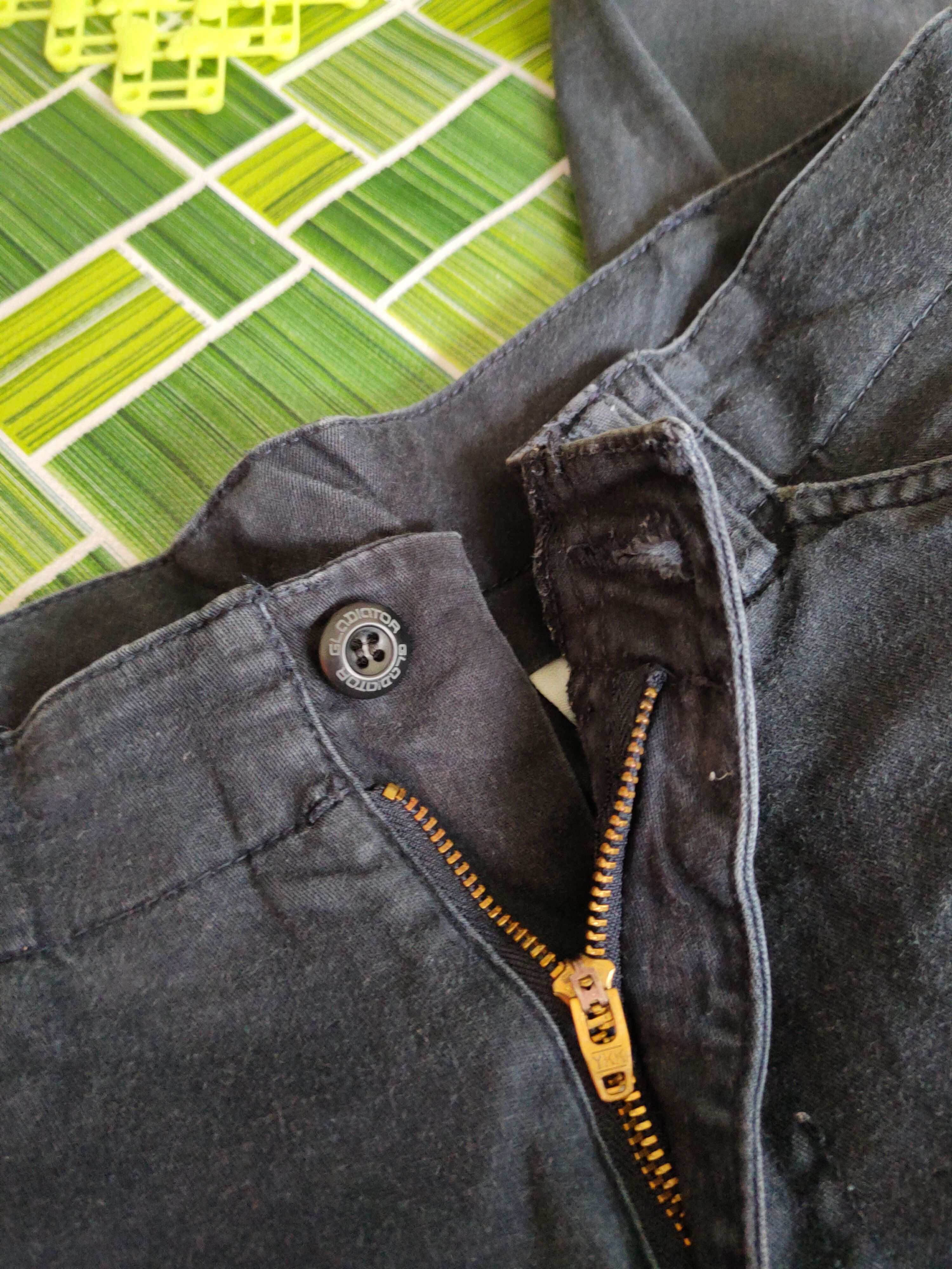 Japanese Brand Gladiator Blue Faded Multipocket Tactical Cargo Pants #S1452 Size US 35 - 13 Thumbnail