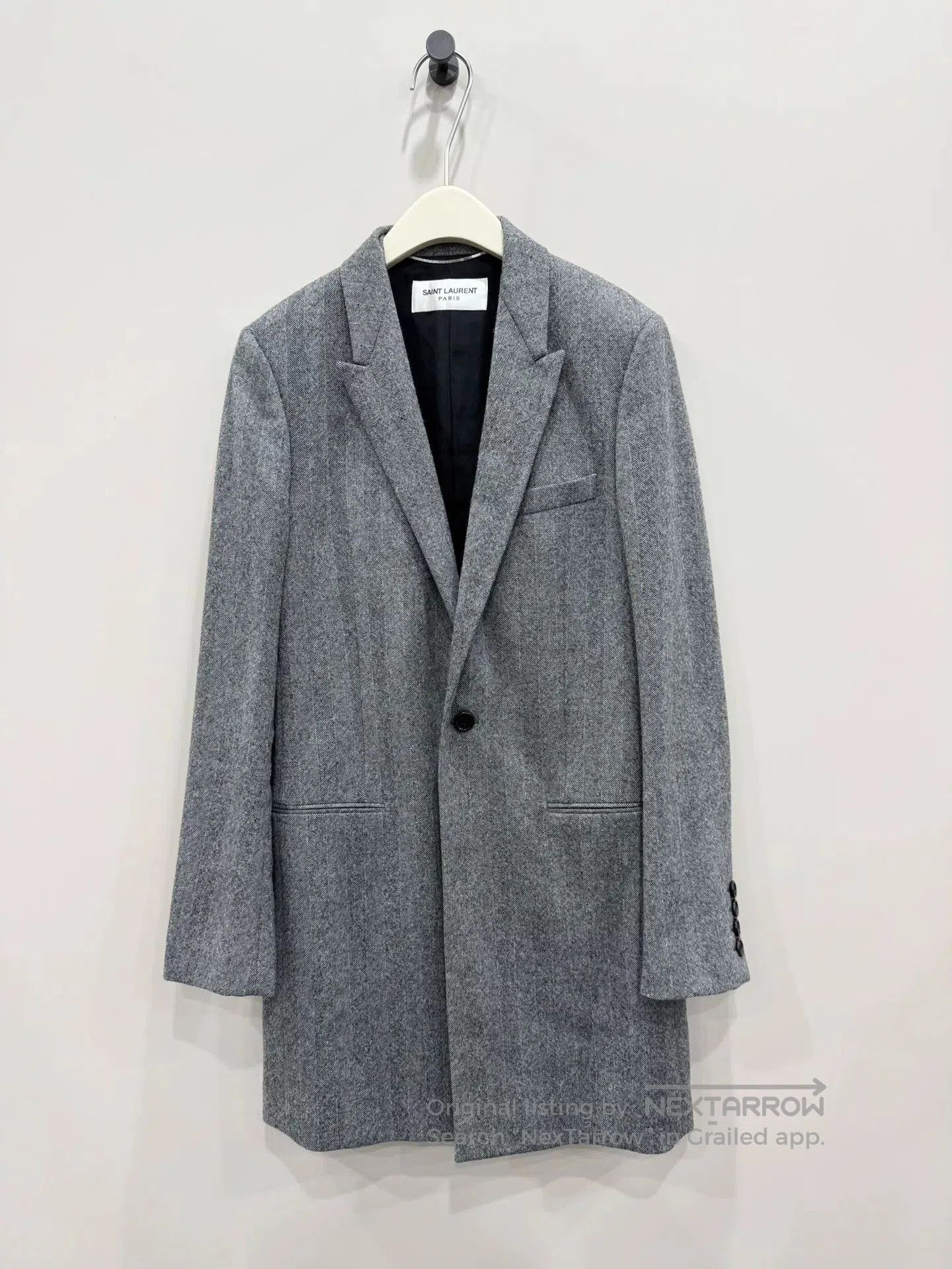 Saint Laurent Paris Saint Laurent Wool Blazer Size 46 Second Hand. Size US M / EU 48-50 / 2 - 1 Thumbnail