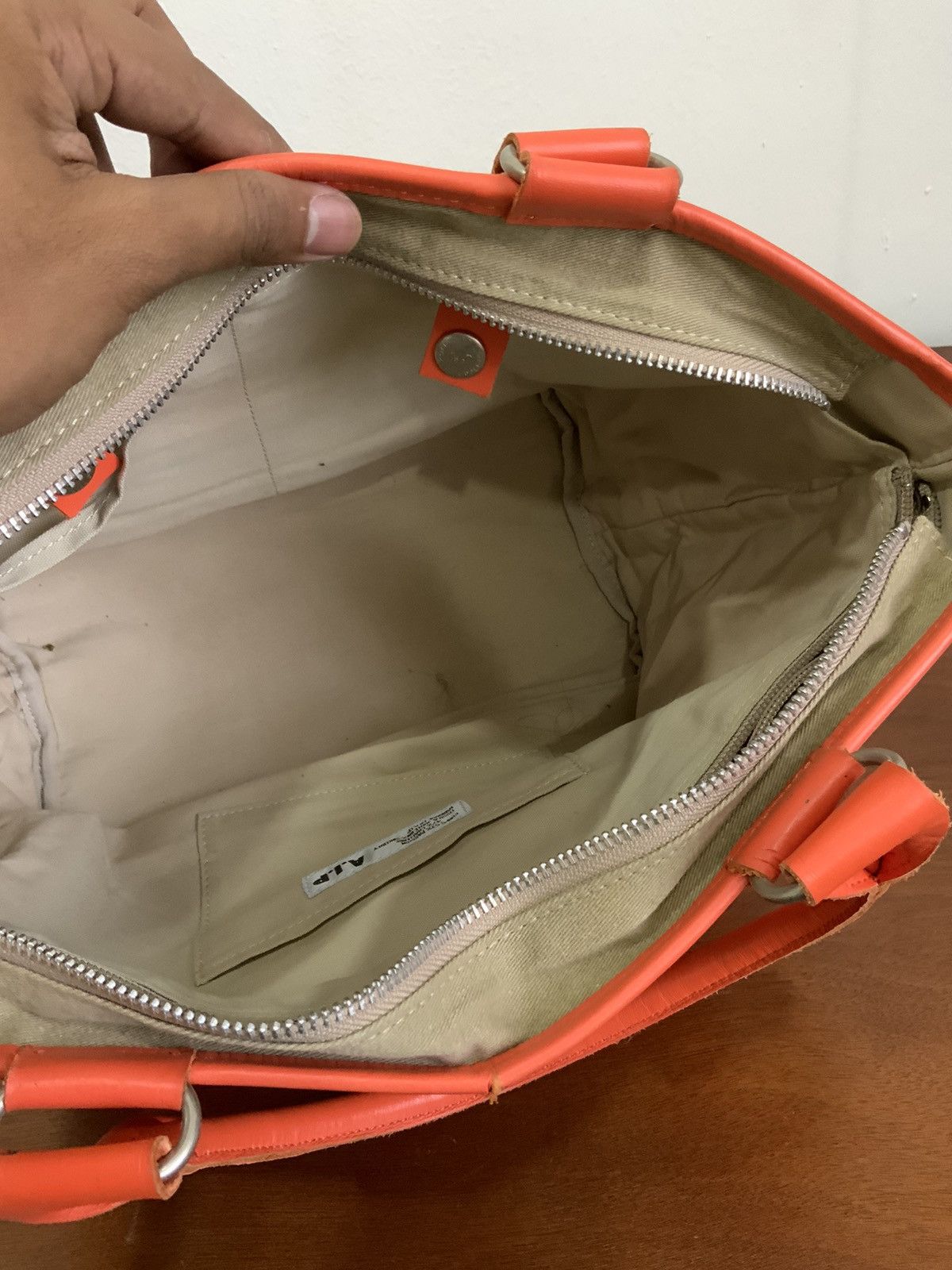If Six Was Nine American in Paris AIP Orange Handle Bag Size ONE SIZE - 13 Thumbnail