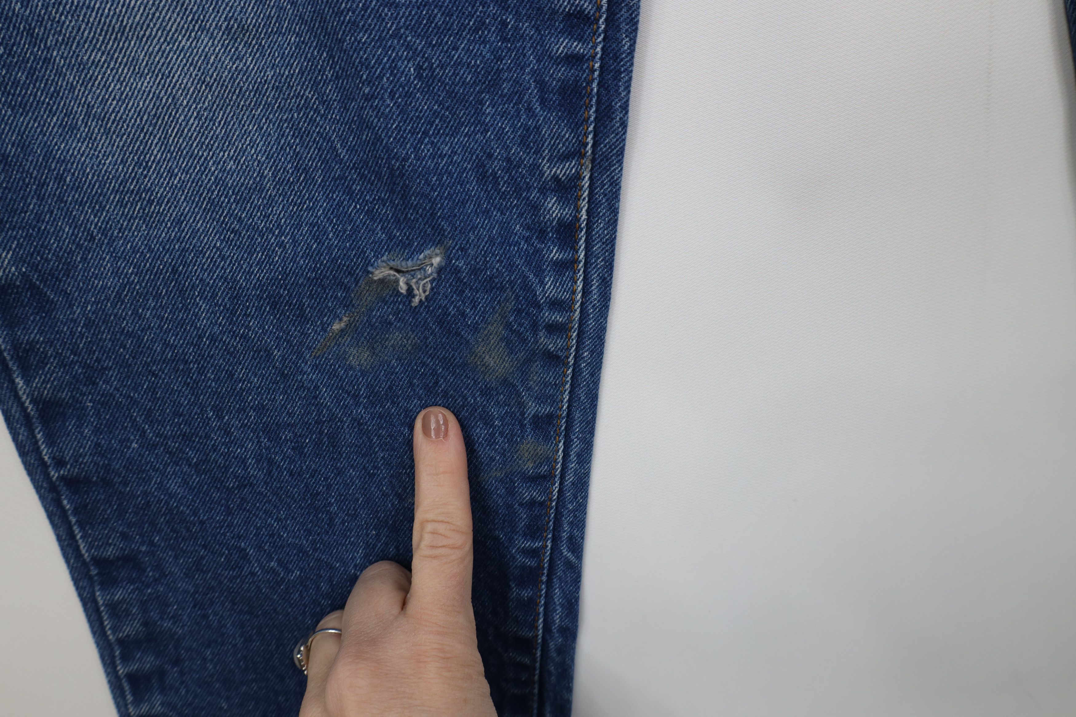 Levi's Vintage 80s 90s Levis 17505xx Relaxed Tapered Leg Jeans USA Size 29" - 5 Thumbnail