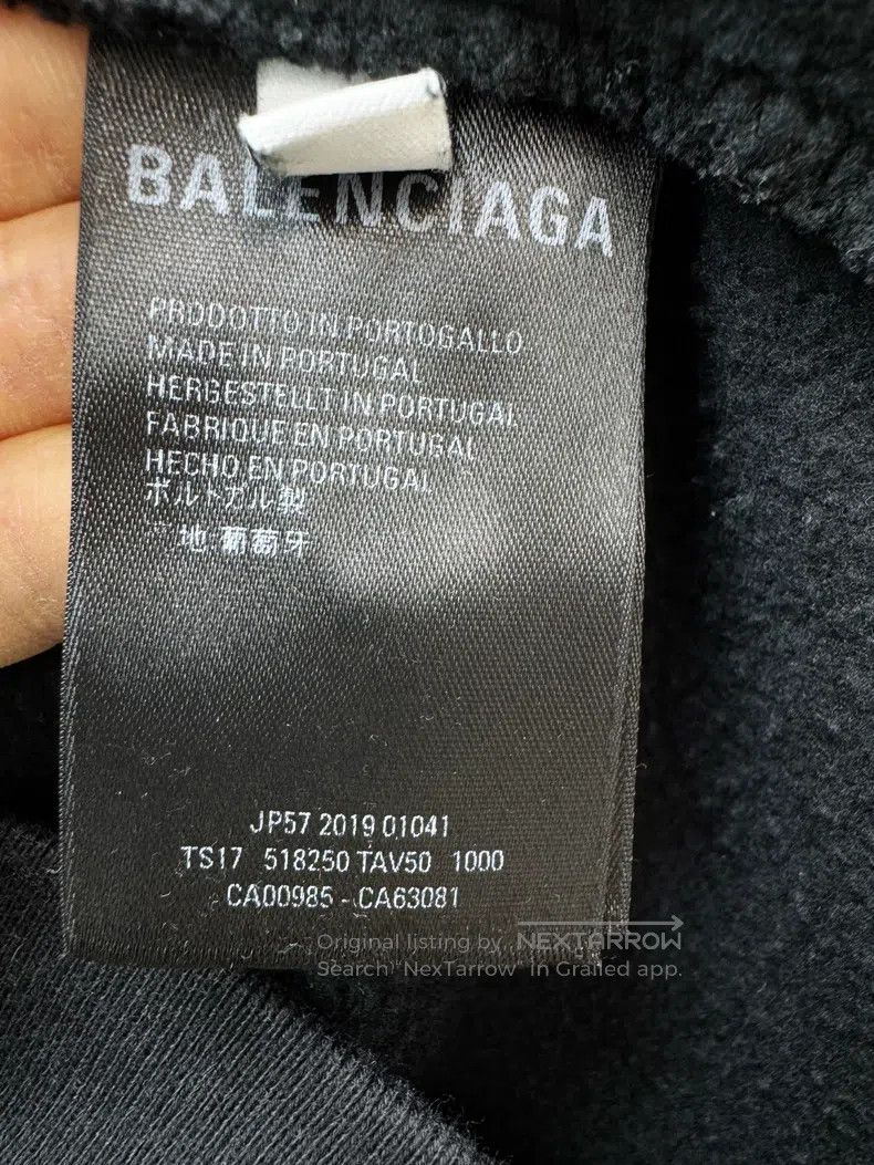 Balenciaga Balenciaga Hooded sweatshirt Size US L / EU 52-54 / 3 - 7 Thumbnail