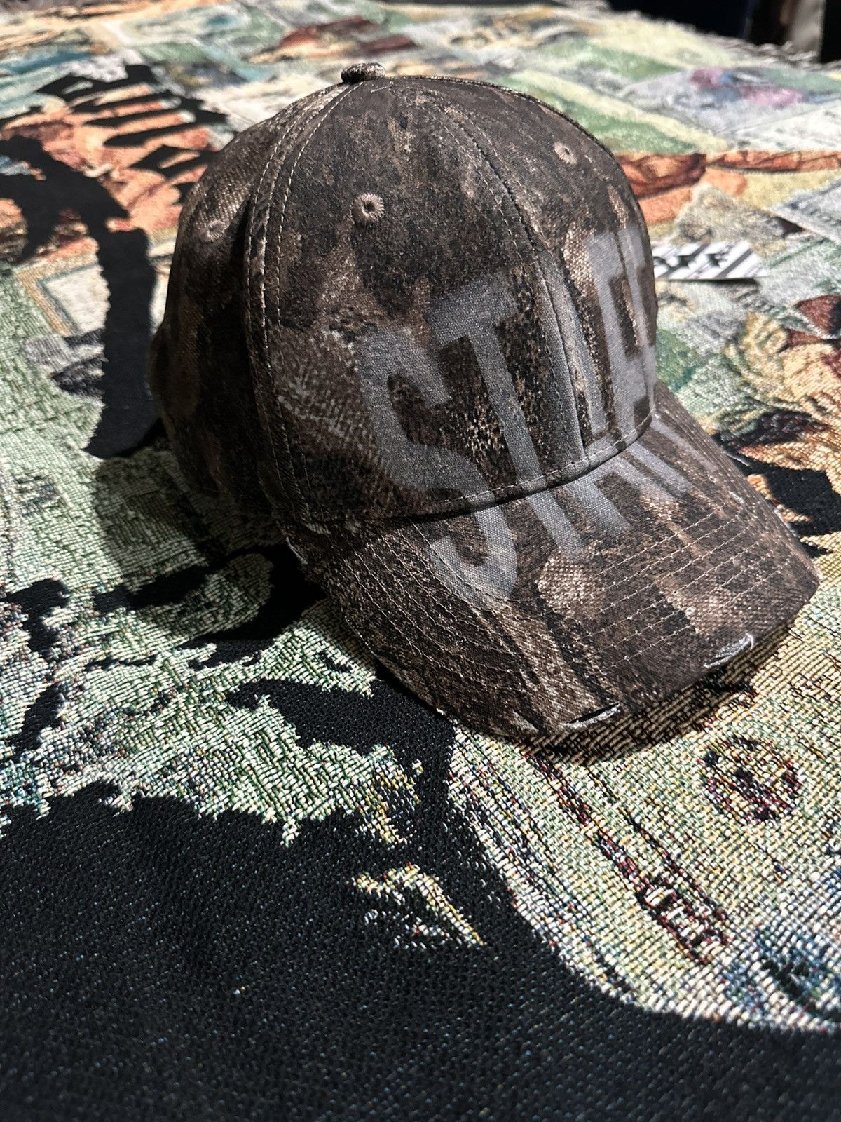 G59 Records × STAFF WORKFORCE FRIENDS & FAMILY CAP (CAMO) Size ONE SIZE - 5 Thumbnail