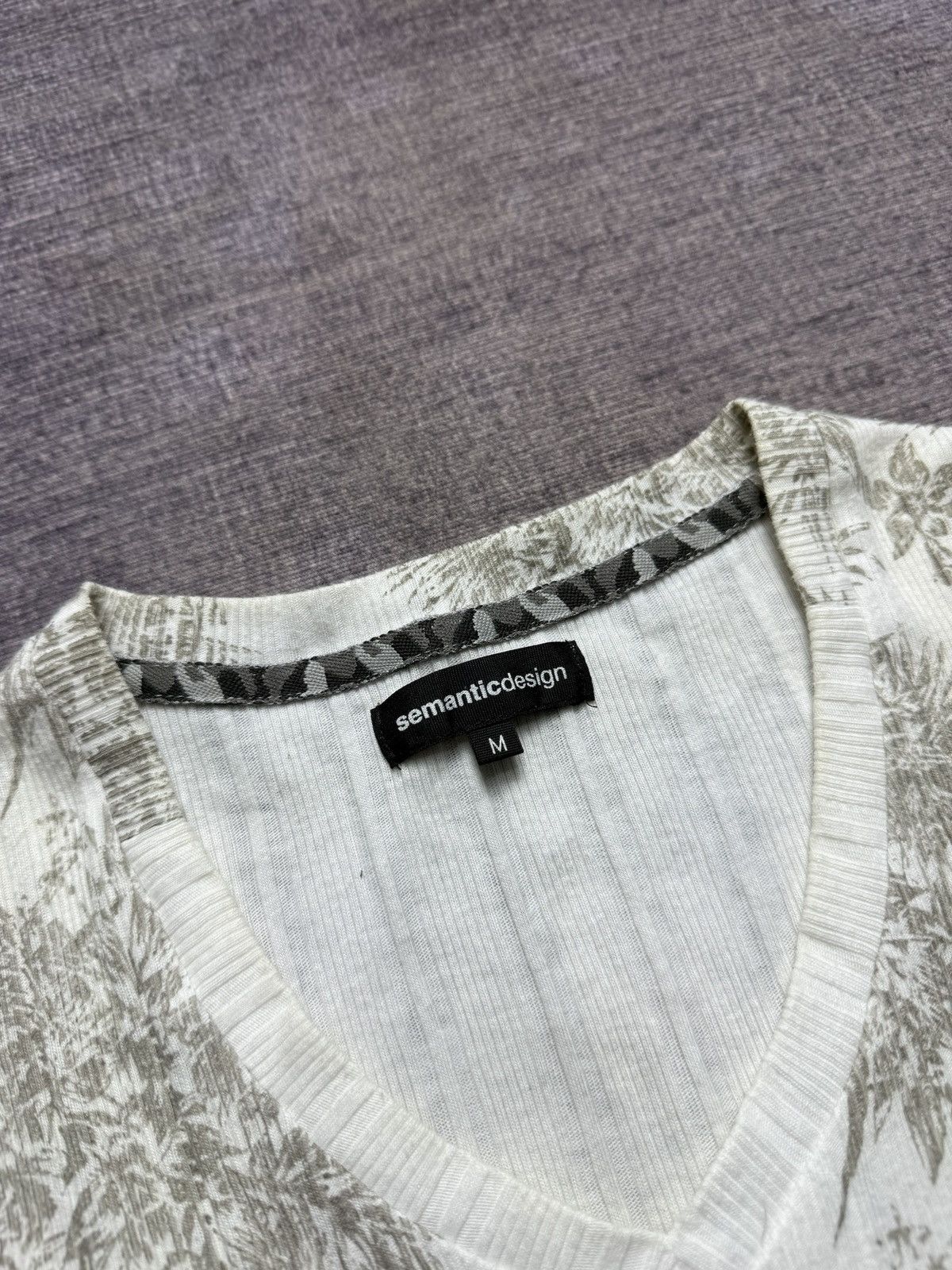 semanticdesign SMANTIC DESIGN PRINT TSHIRT Size US M / EU 48-50 / 2 - 5 Thumbnail