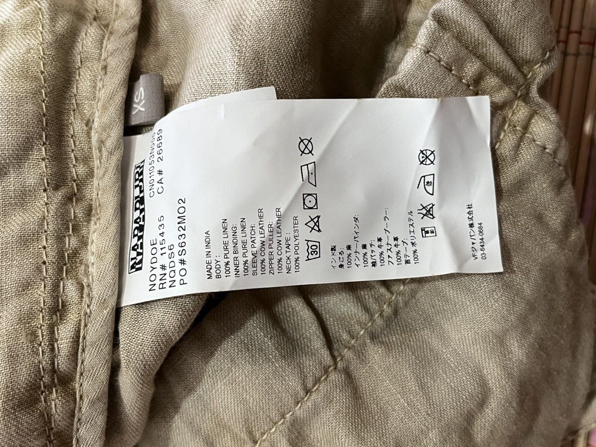 Napapijri NAPAJIRI LINEN PARKA WOMENS JACKET Size XS / US 0-2 / IT 36-38 - 8 Thumbnail