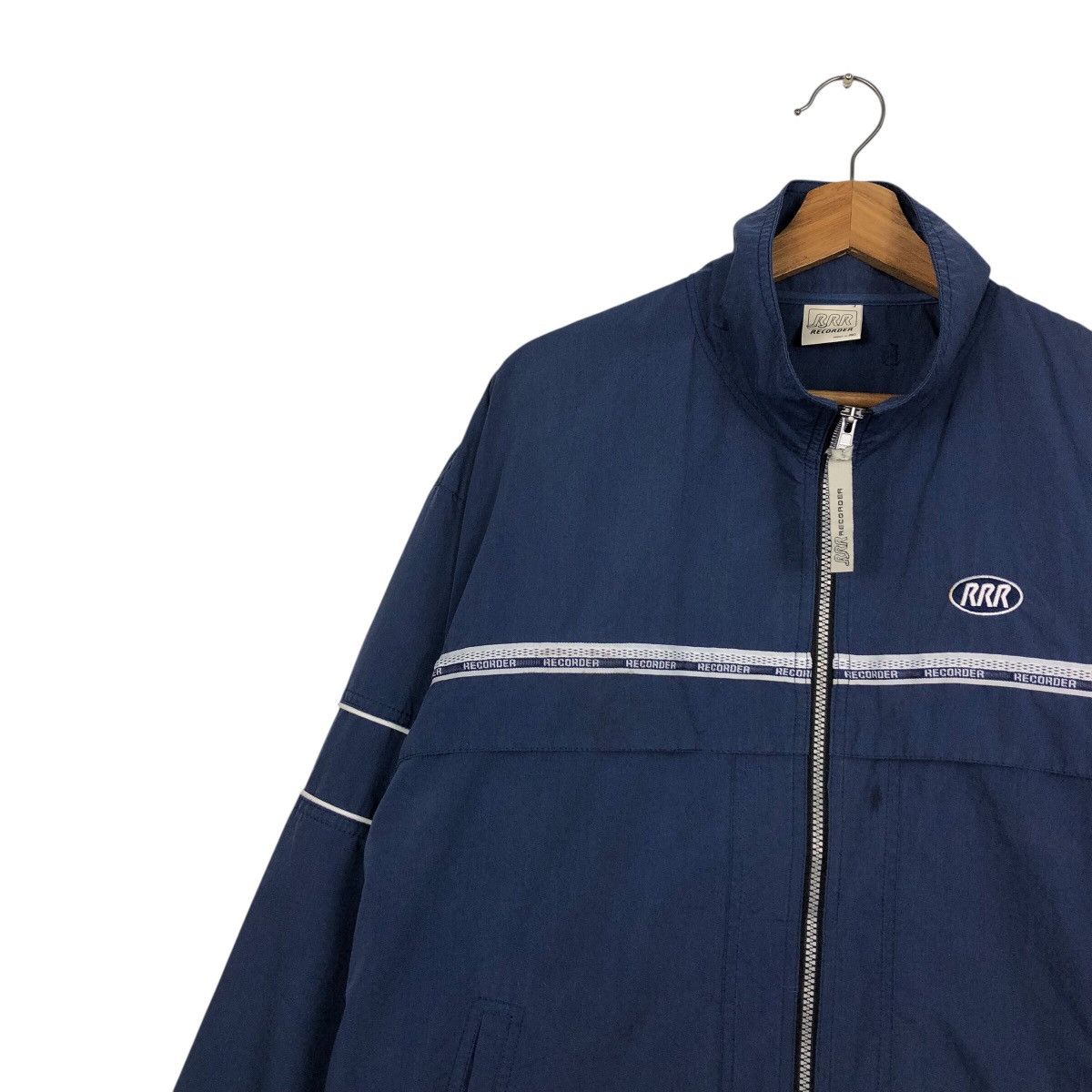 Vintage 📌Vintage Sportswear Bomber Jacket RRR Recorder by Asics Size US M / EU 48-50 / 2 - 8 Thumbnail