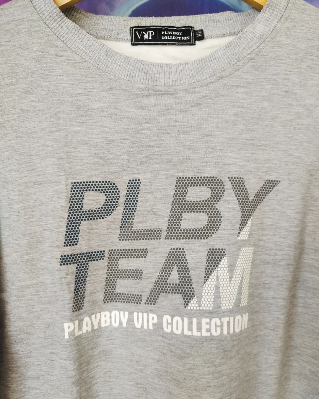 Playboy Playboy Team Collection Grey Crewneck Size US XL / EU 56 / 4 - 2 Thumbnail