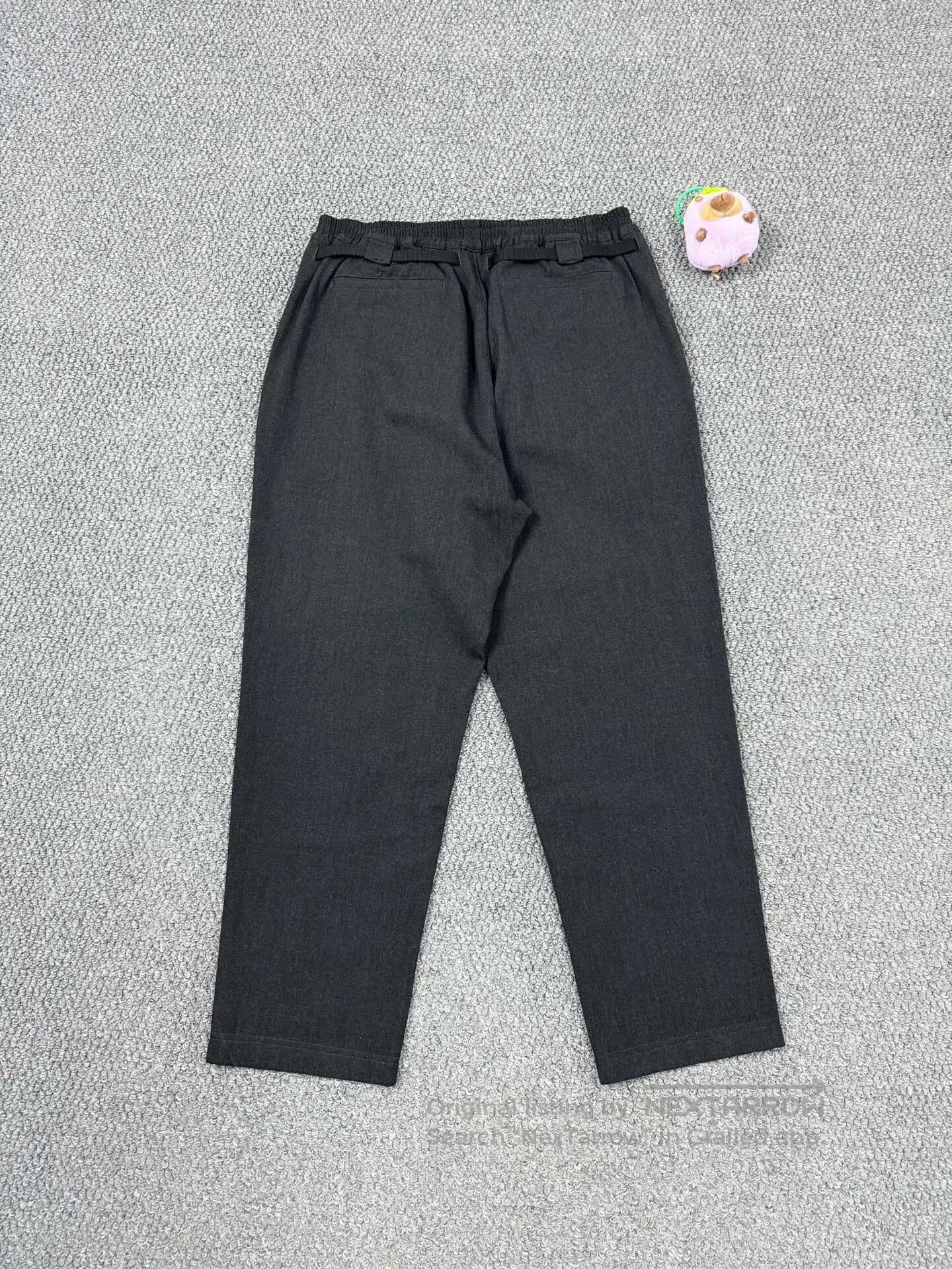 Dior Dior Gray Belt Buckle Loose Fit Denim Pants| Size US 36 / EU 52 - 2 Thumbnail