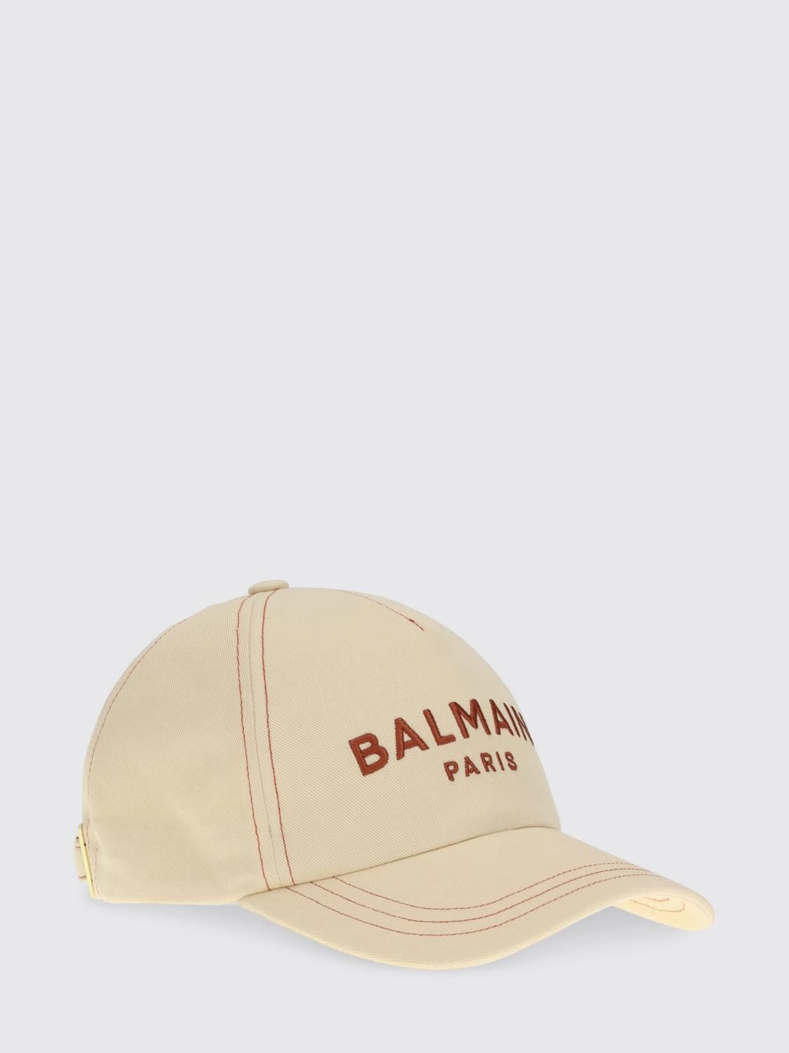 Balmain Balmain Hat Woman Beige Size ONE SIZE - 1 Thumbnail