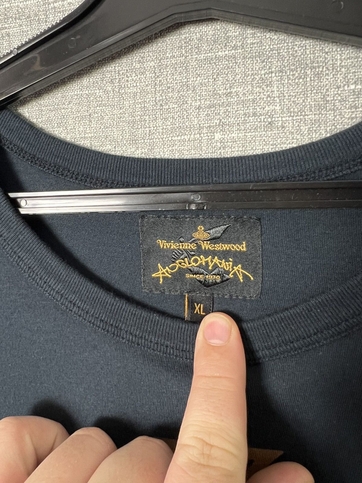 Vivienne Westwood Vivienne Westwood Anglomania Orb Print Big Logo Tee Size XL Size US XL / EU 56 / 4 - 9 Thumbnail