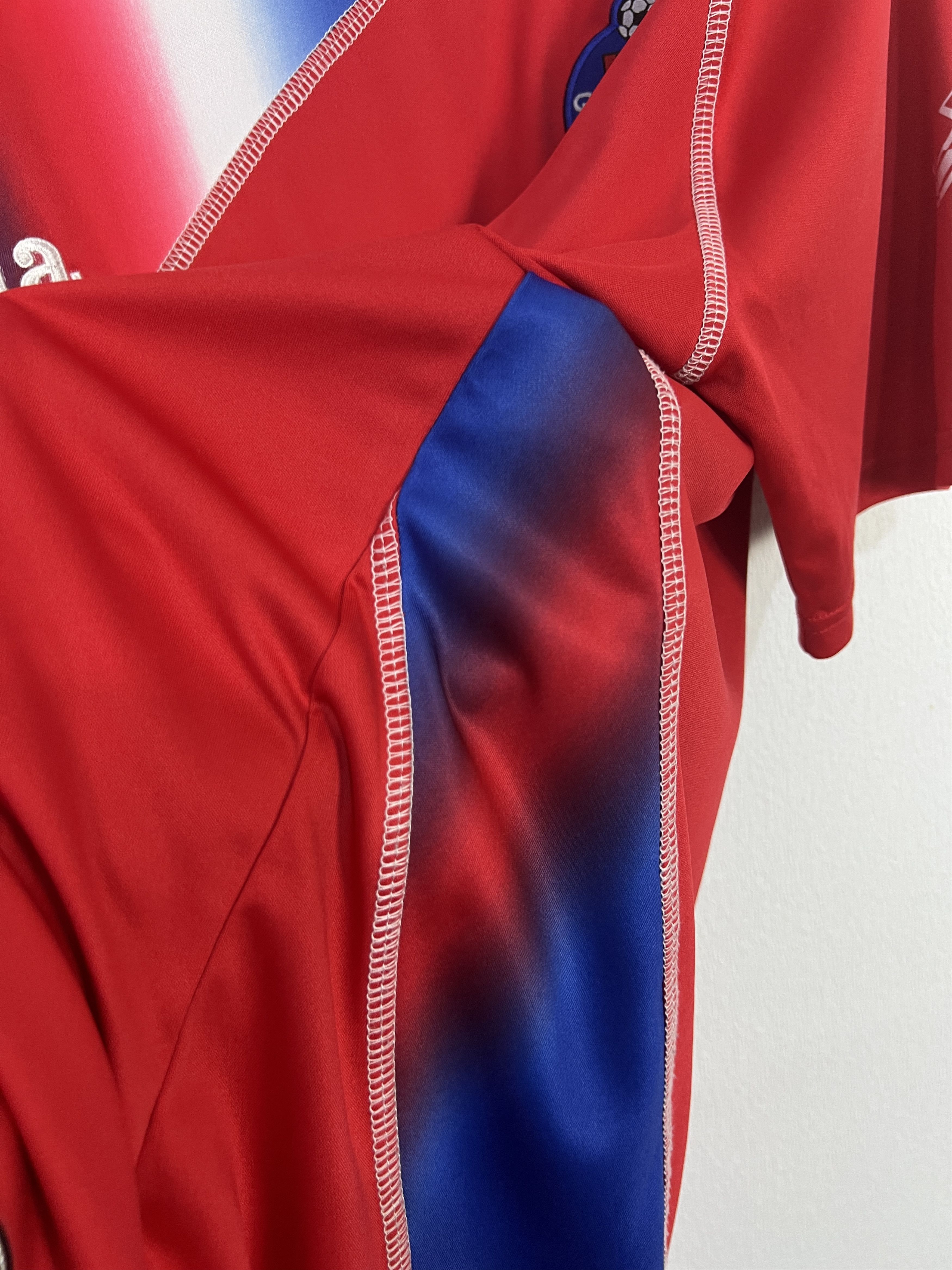 Joma Getafe Away football shirt 2009 Soccer Joma Red Jersey Size US XL / EU 56 / 4 - 6 Thumbnail