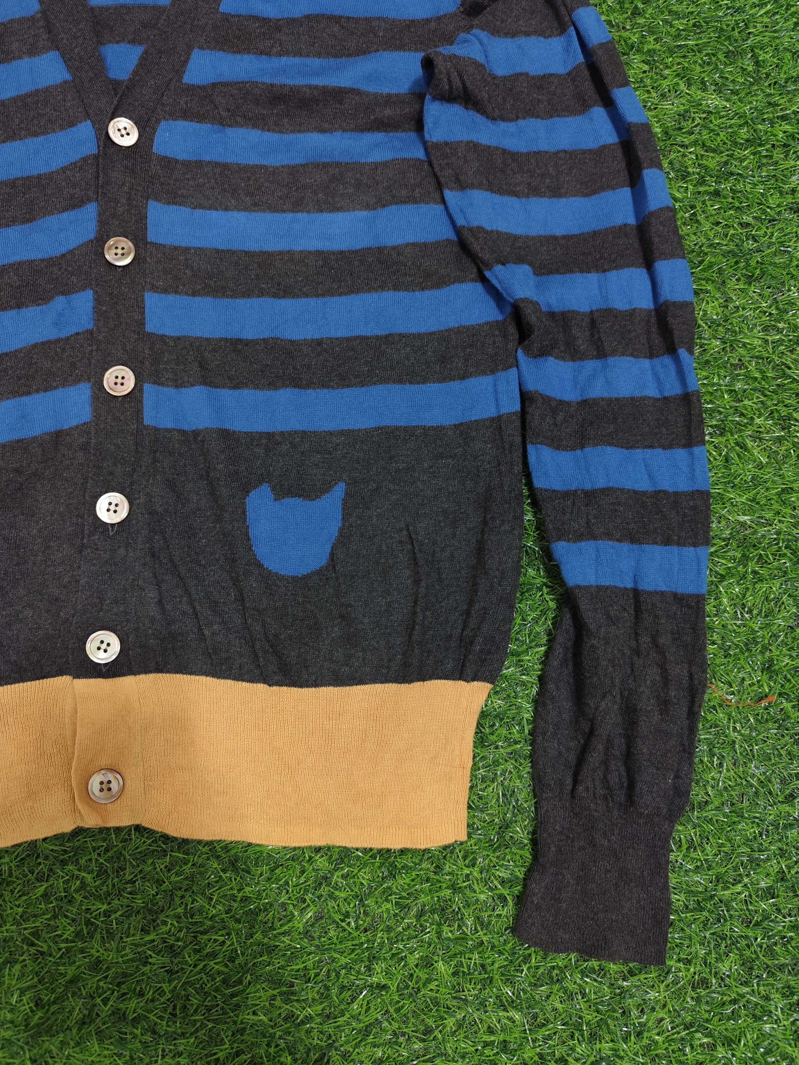 Issey Miyake Issey miyake Tsumori Chisato Cats Stripes Cardigan Size US M / EU 48-50 / 2 - 3 Thumbnail