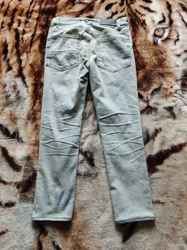 Amiri Amiri Light Blue Ladies Denim Pants Size 29" - 7 Thumbnail