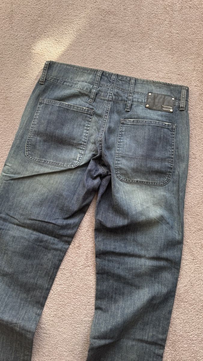 Japanese Brand Rusty Jeans Diesel Seilly Y2K washed denim distressed pants Size US 30 / EU 46 - 4 Thumbnail