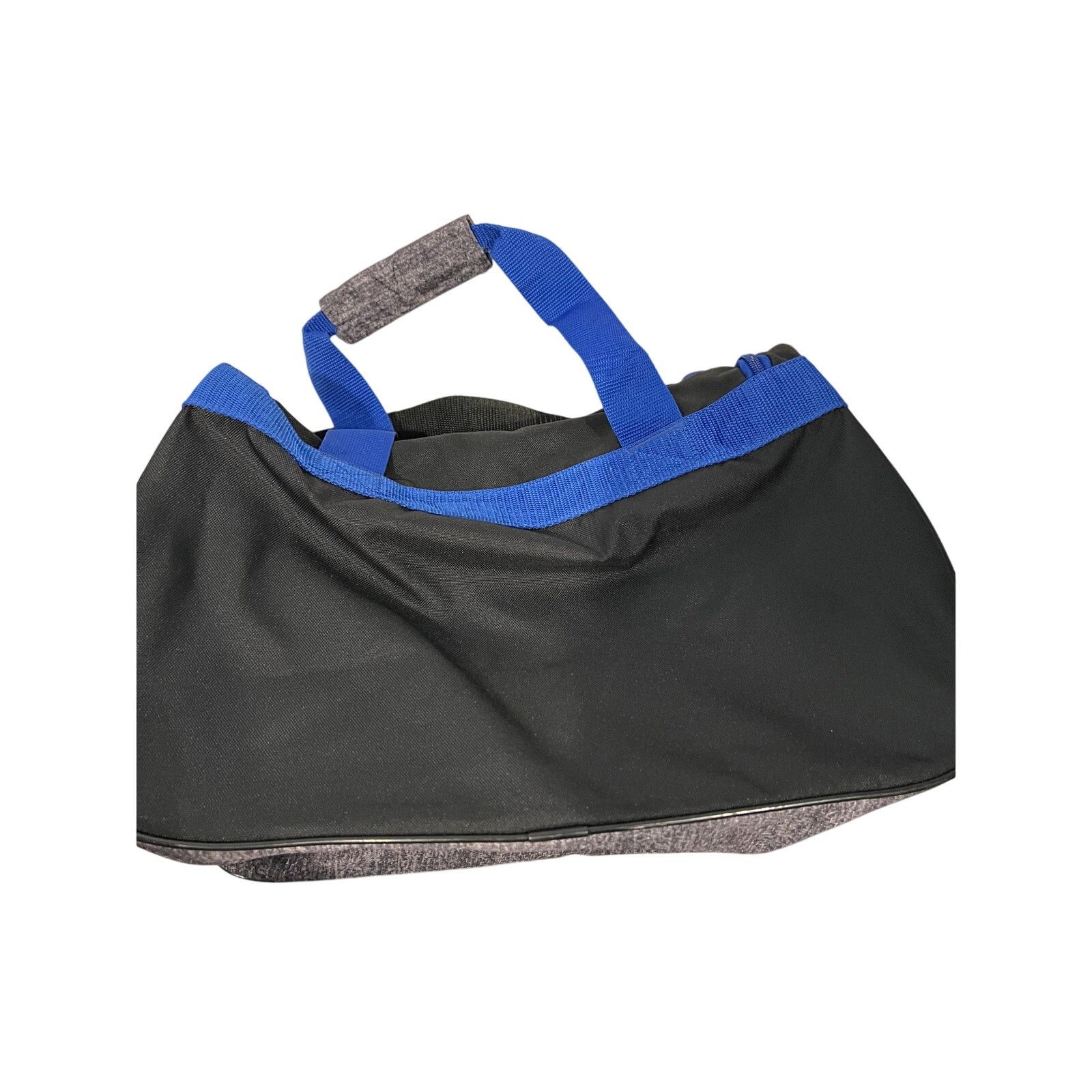 Adidas Adidas Defender Small 16"x10"x8" Black Blue Duffel Gym Bag Size ONE SIZE - 3 Thumbnail