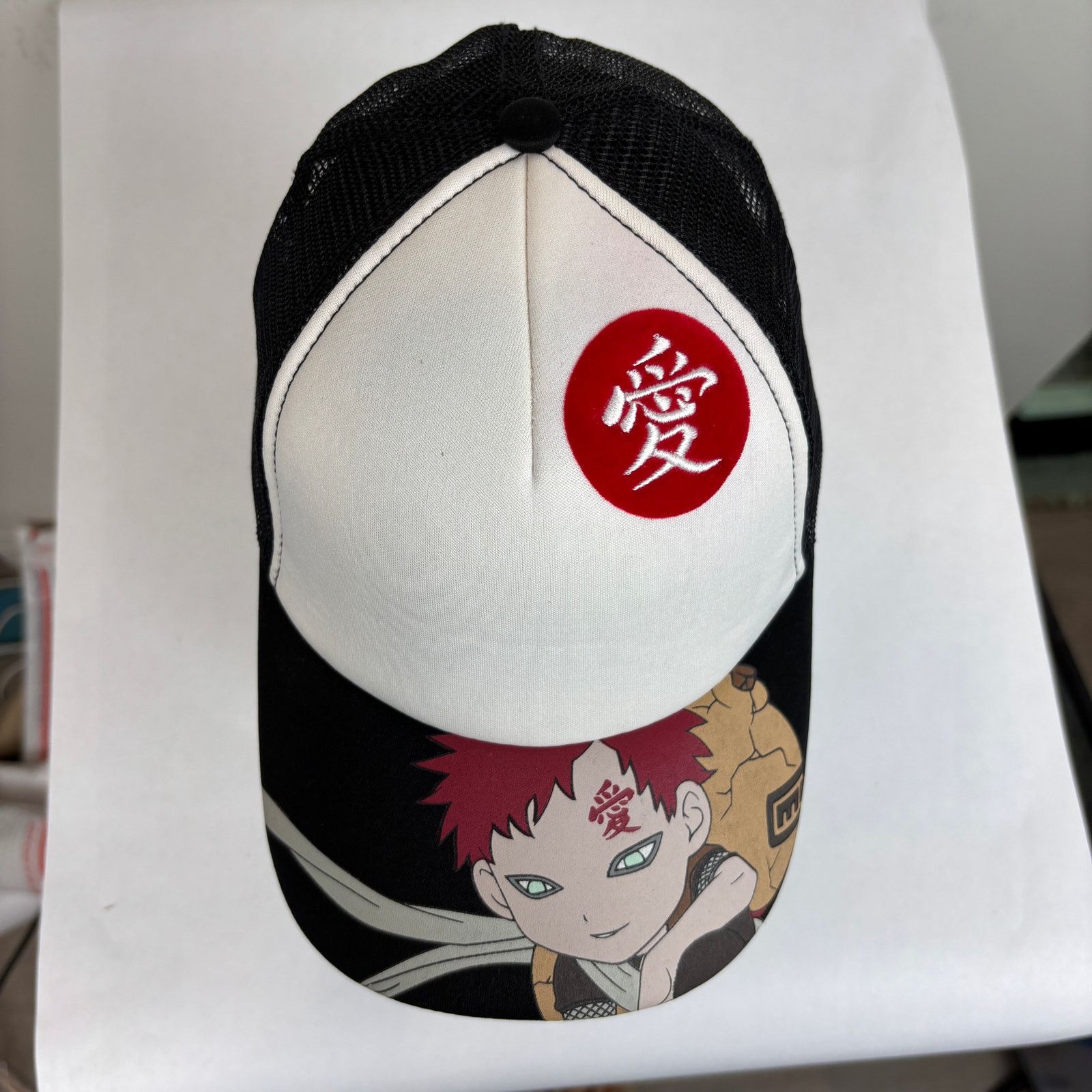 Anime 2002 Naruto Shippuden Gaara Masashi Kishimoto Anime Hat Size ONE SIZE - 6 Thumbnail