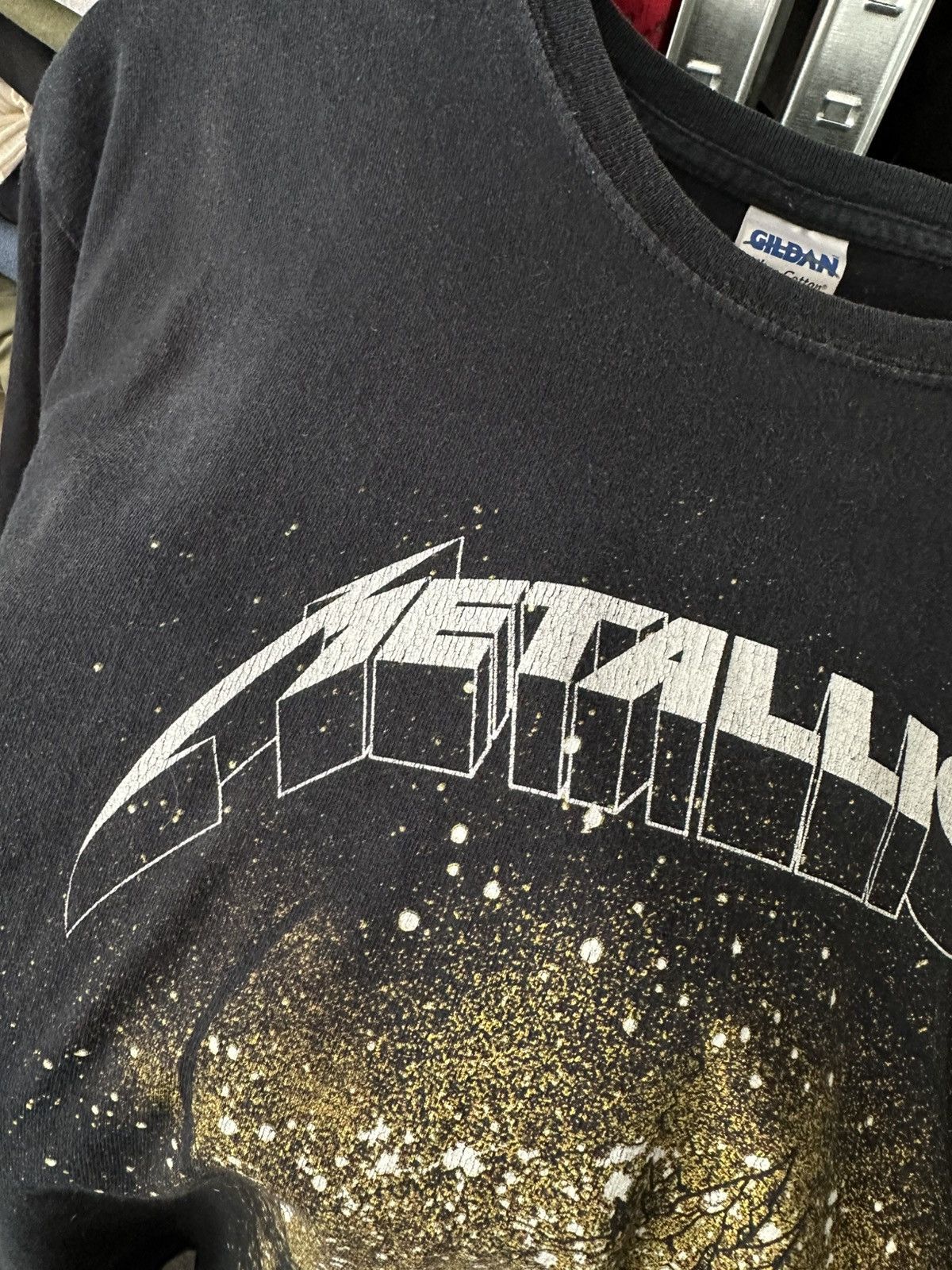Metallica Vintage 2000s Metallica Black Rare Rock Band T-Shirt Tee Y2K Size US L / EU 52-54 / 3 - 9 Thumbnail