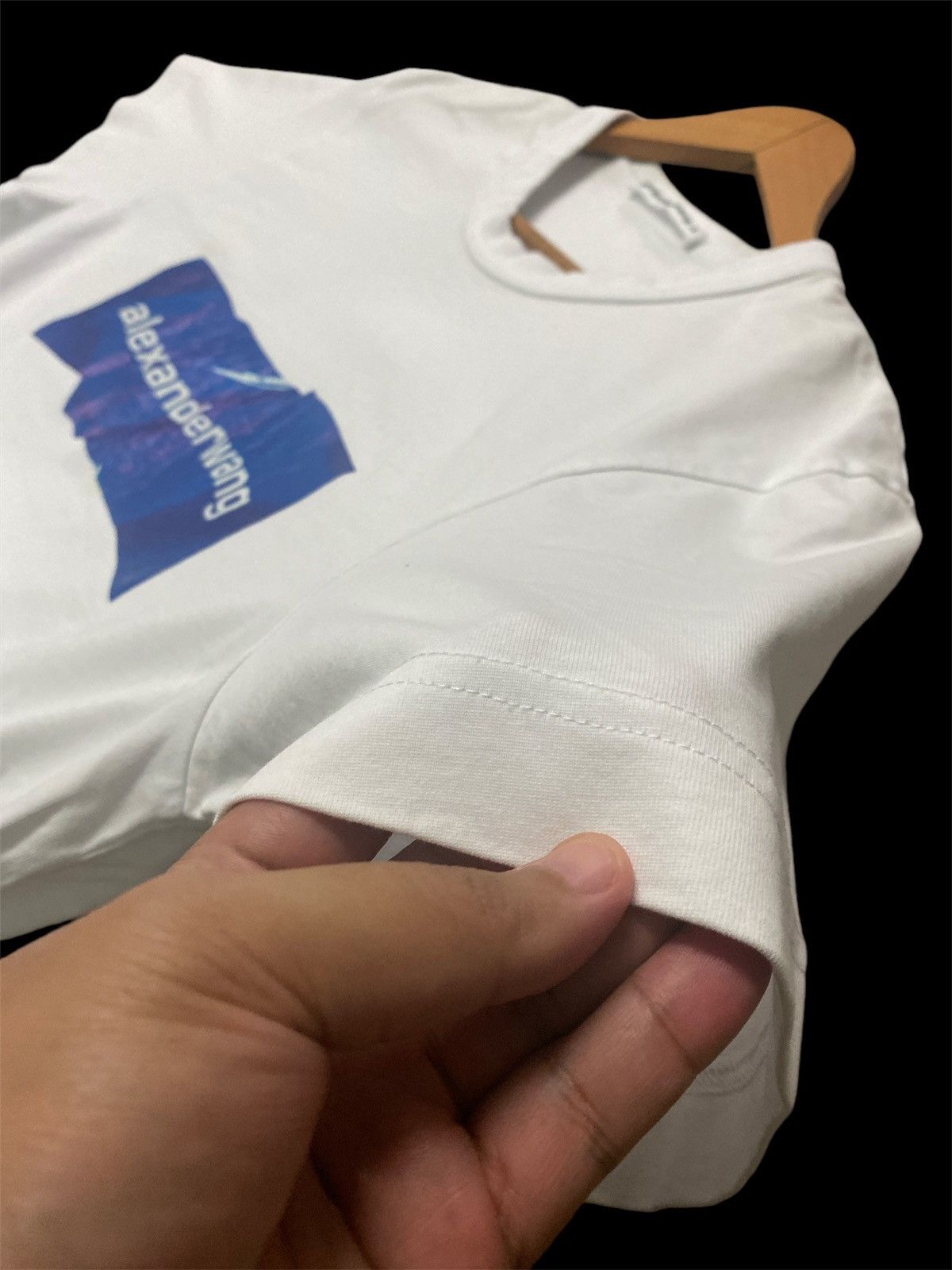 Alexander Wang ‼️RARE‼️ALEXANDER WANG BOX LOGO SHIRT TEE🔥 Size US M / EU 48-50 / 2 - 7 Thumbnail