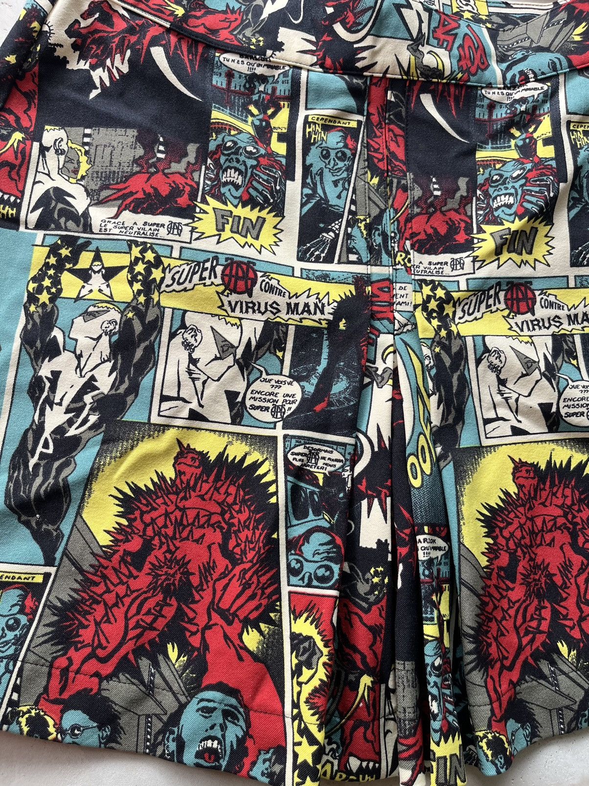 Jean Paul Gaultier Vintage Skirt jeans paul gaultier Virus man Size 24" / US 00 / IT 34 - 2 Thumbnail