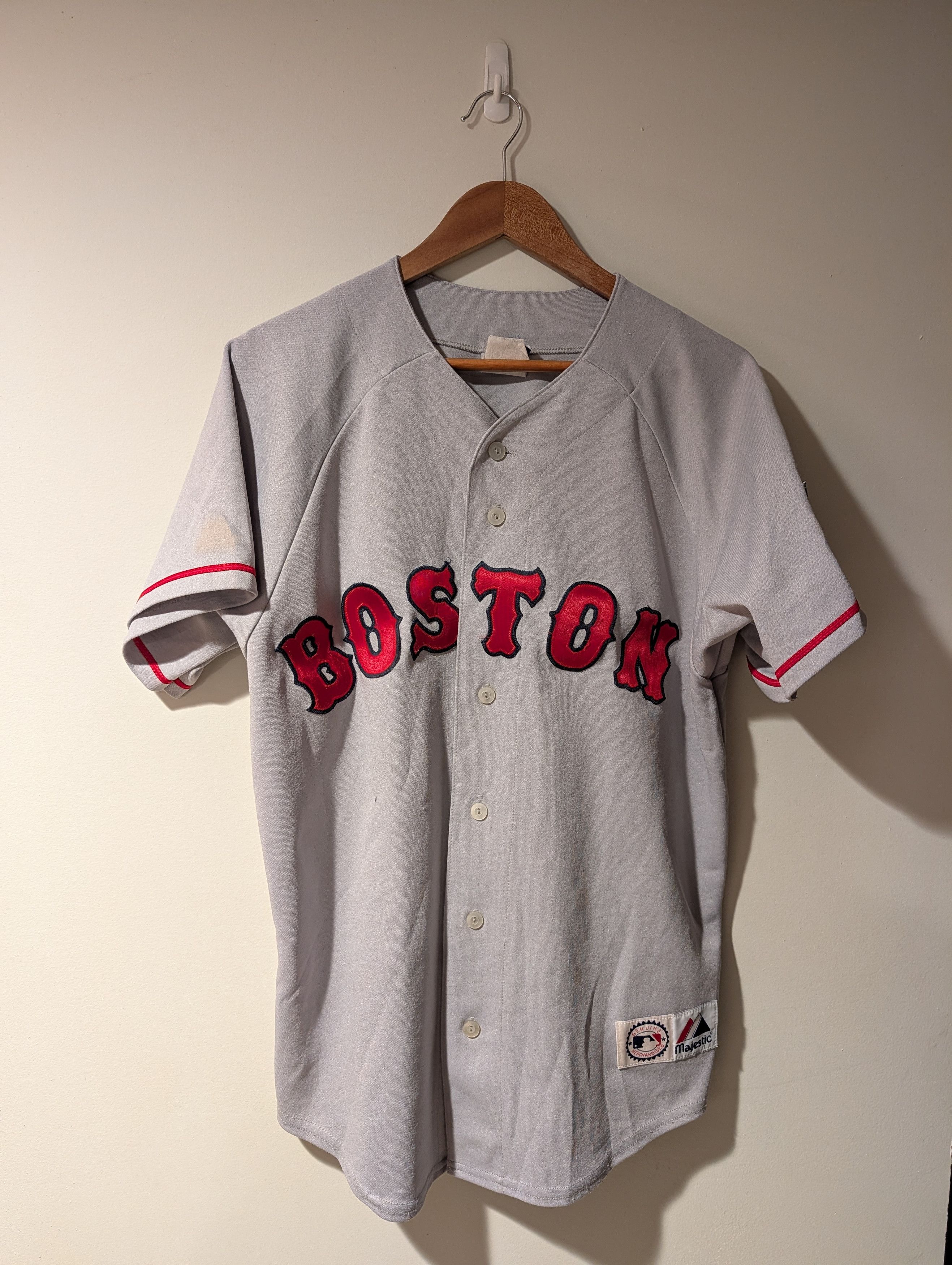 Majestic Vintage 2004 Boston Red Sox World Series Baseball Jersey Size US M / EU 48-50 / 2 - 1 Thumbnail