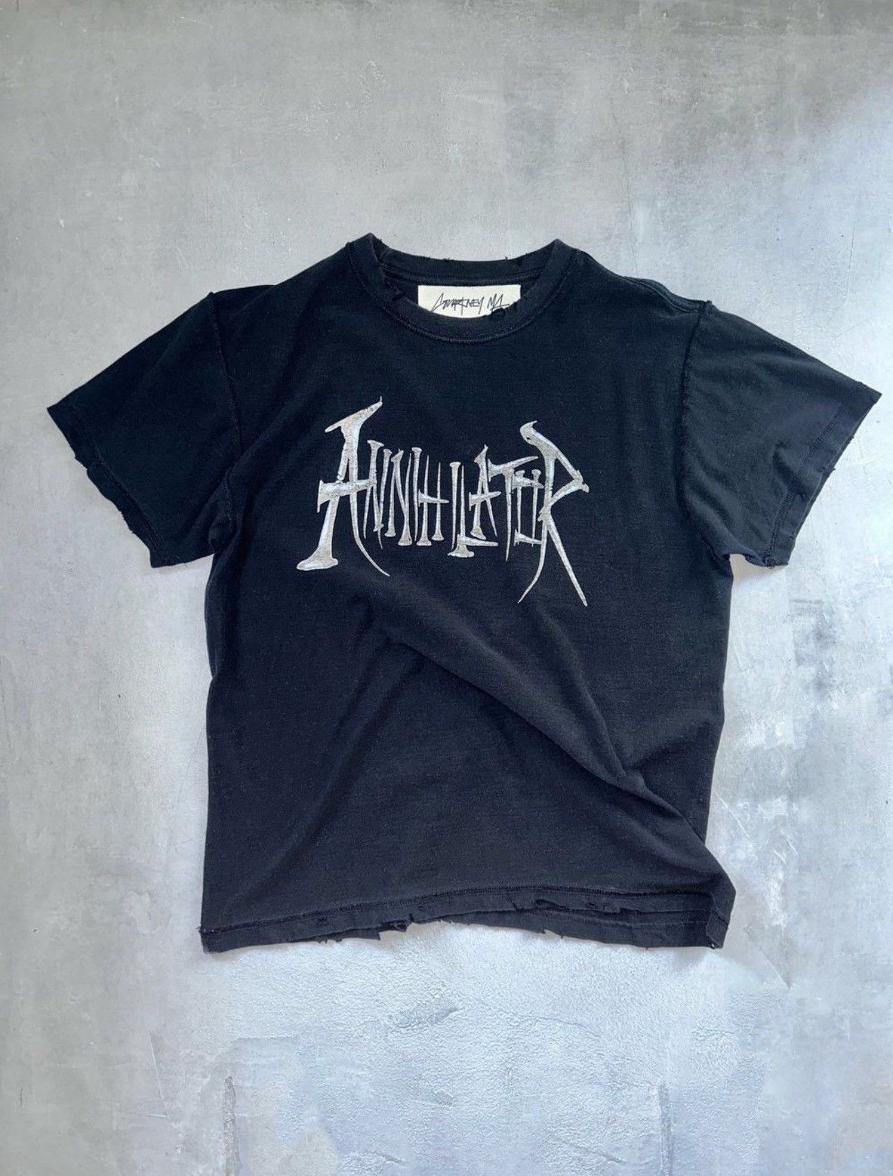 Travis Scott Travis Scott x CourtneyMC “ANNIHILATOR” Tee Size US XL / EU 56 / 4 - 1 Thumbnail