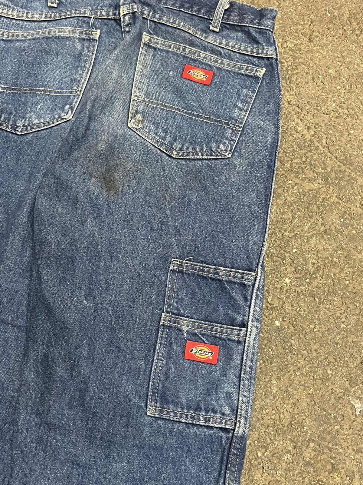 Dickies × Vintage Double knee dickies pants y2k skater workwear thrashed rare Size US 32 / EU 48 - 5 Thumbnail