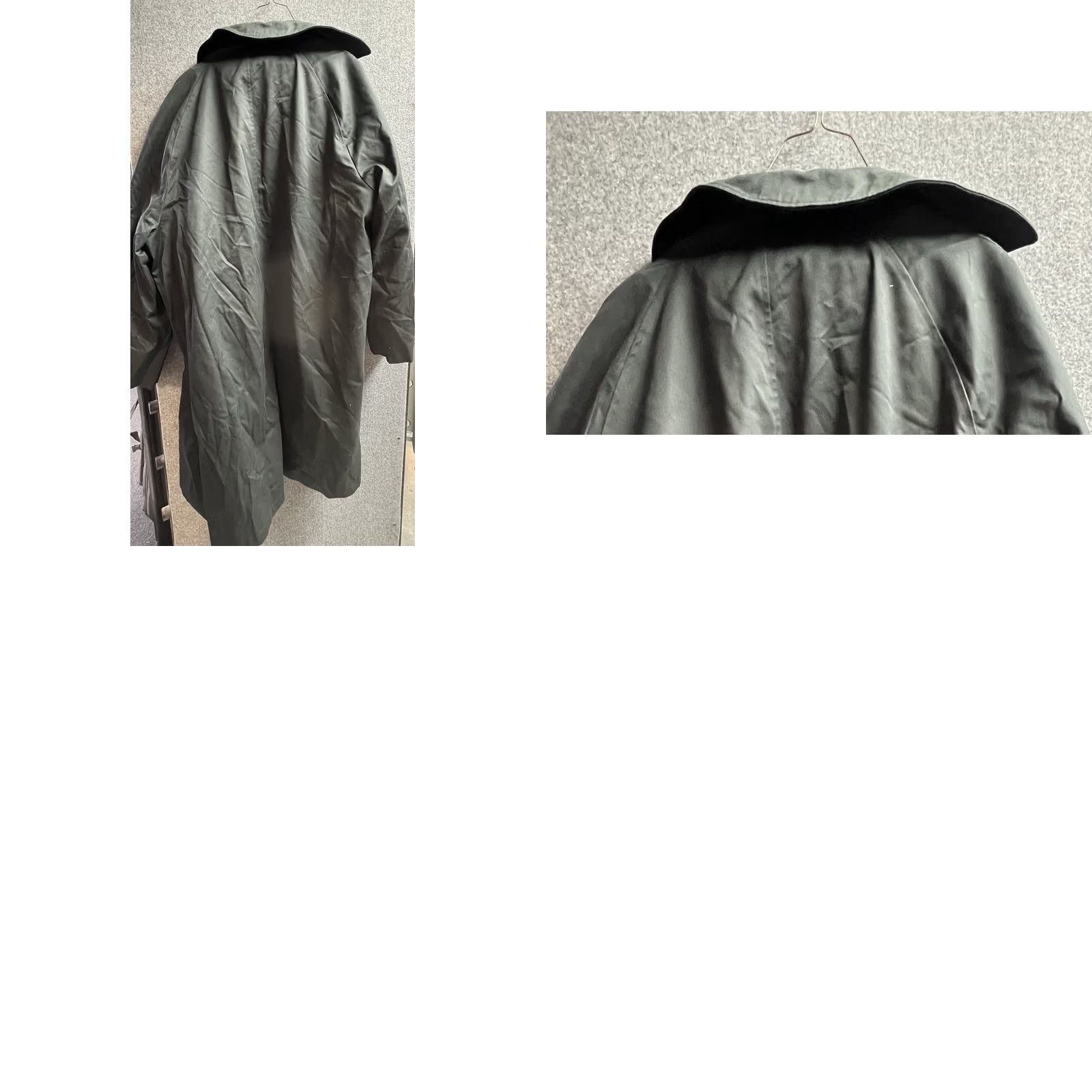 MZ Wallace VINTAGE? William Wallace Coat 52R Removable Thinsulate Lining Black Mens Long Over Coat Size US L / EU 52-54 / 3 - 8 Thumbnail