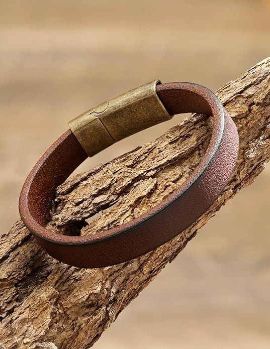 Other Vintage rustic brown leather Size ONE SIZE - 3 Thumbnail