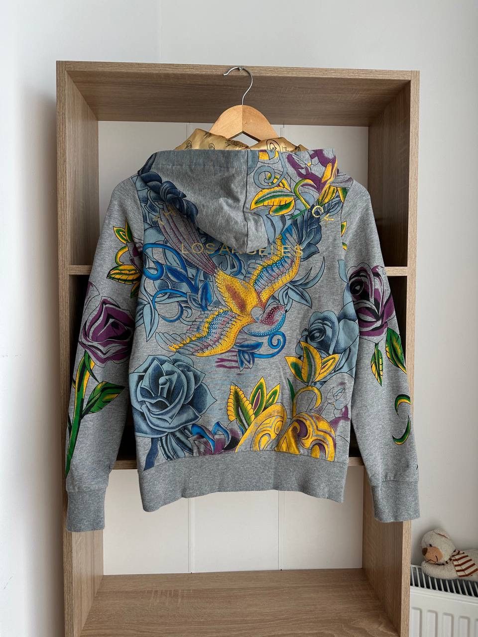 Christian Audigier × Ed Hardy × Vintage Vintage Ed Hardy Christian Audigier Style Hoodie Size S / US 4 / IT 40 - 14 Thumbnail