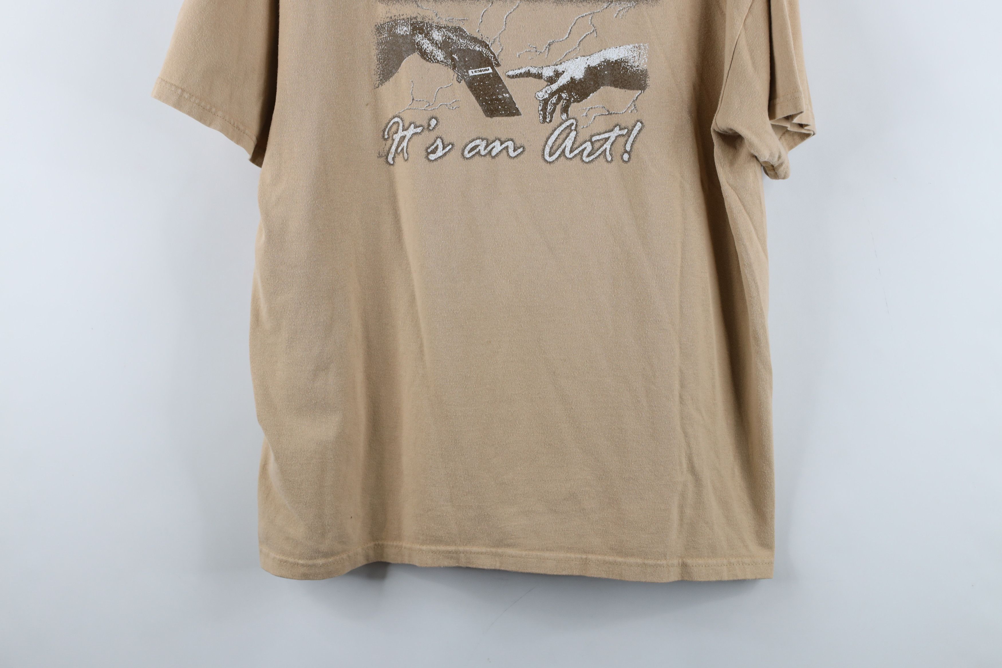 Vintage Vintage 90s Spell Out Math Counts Short Sleeve T-Shirt Size US L / EU 52-54 / 3 - 3 Thumbnail