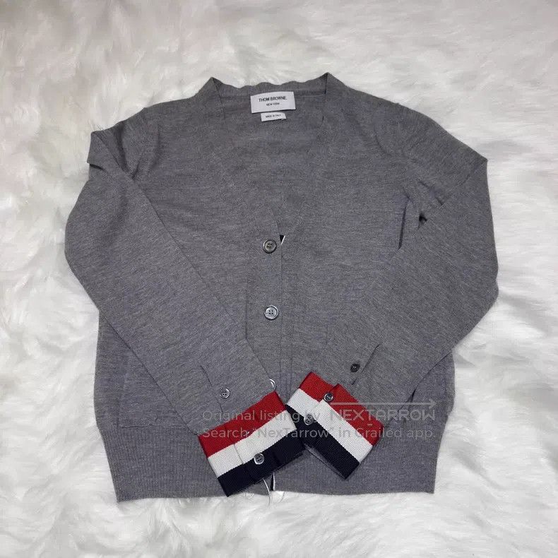 Thom Browne Thom Browne Wool Knit Cardigan Size M / US 6-8 / IT 42-44 - 1 Thumbnail