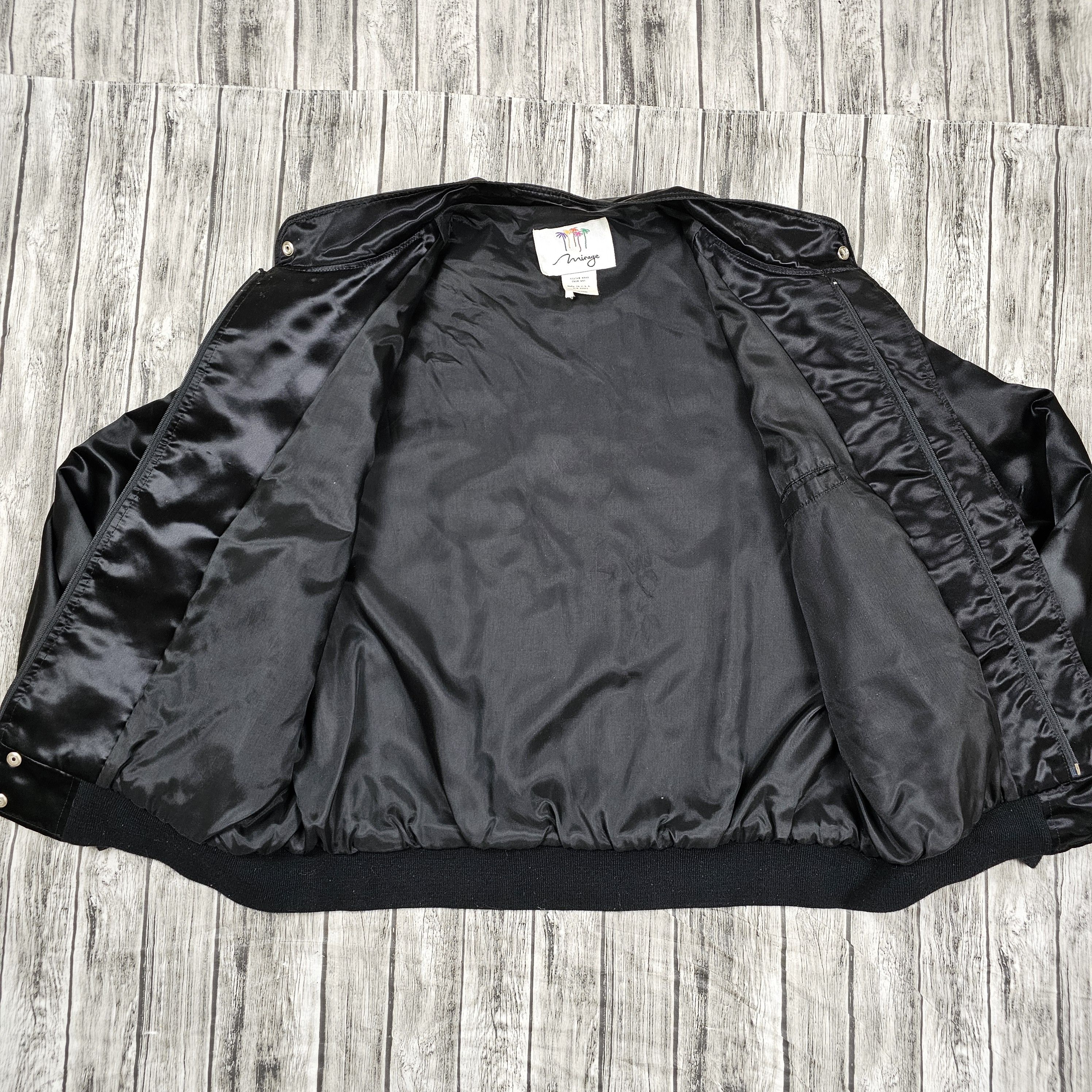 Mirage Vintage1997 Holyfield Vs Moorer Mirage Vegas Satin Jacket XL Size US XL / EU 56 / 4 - 5 Thumbnail