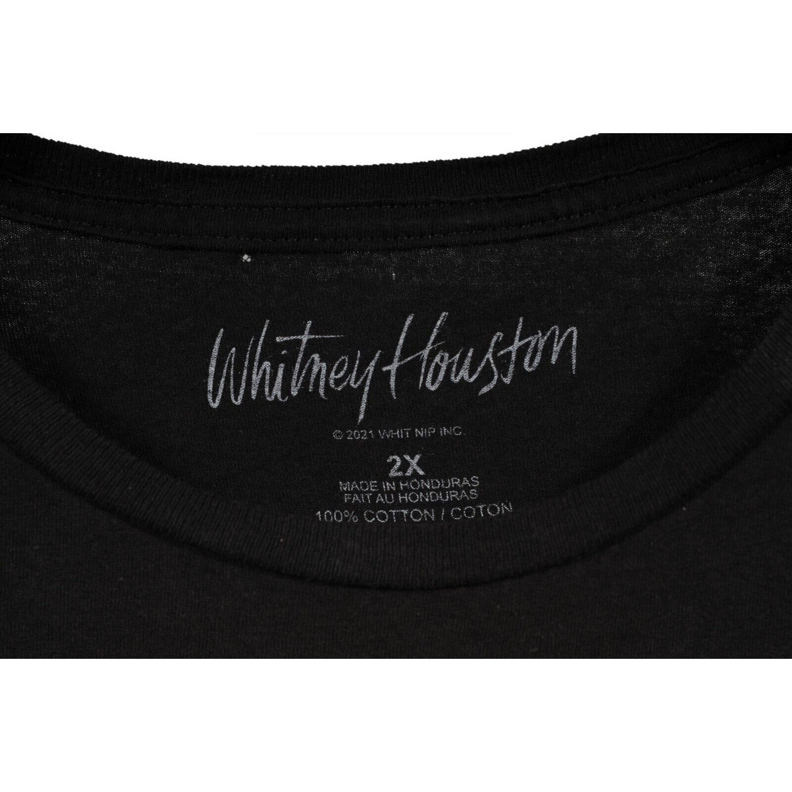 Band Tees Whitney Houston Vintage 2yk 2000s Tour Hits T Shirt -02165 Size US M / EU 48-50 / 2 - 5 Thumbnail