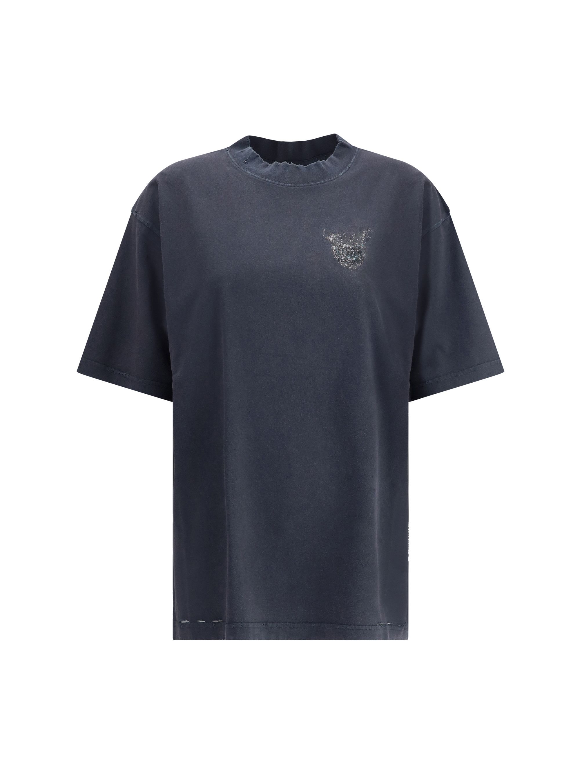 【BALENCIAGA】Optical Artwork Oversized T-Shirt black-optical-oversized-t-