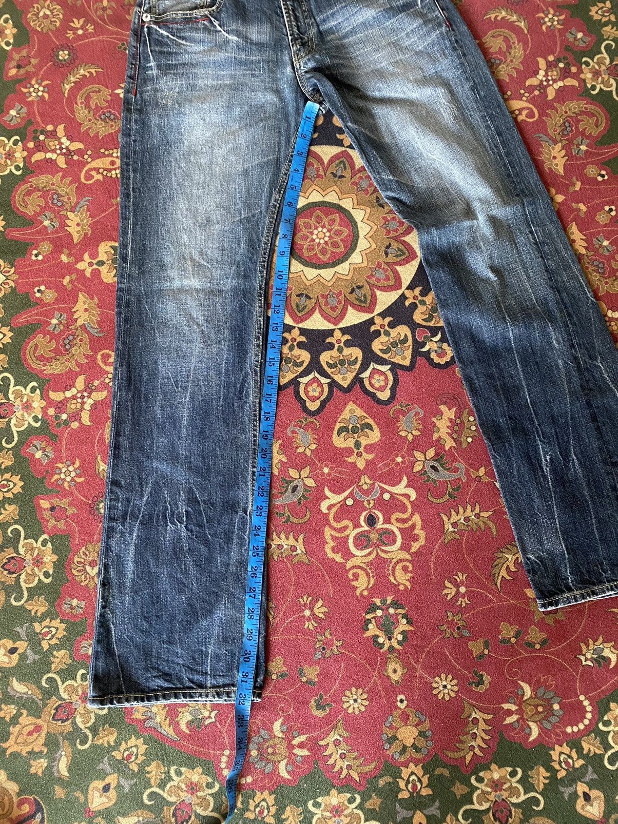 Other 🔥Flared🔥Vintage Japanese Brand Flared RedPepper Wing style Size US 31 - 17 Thumbnail
