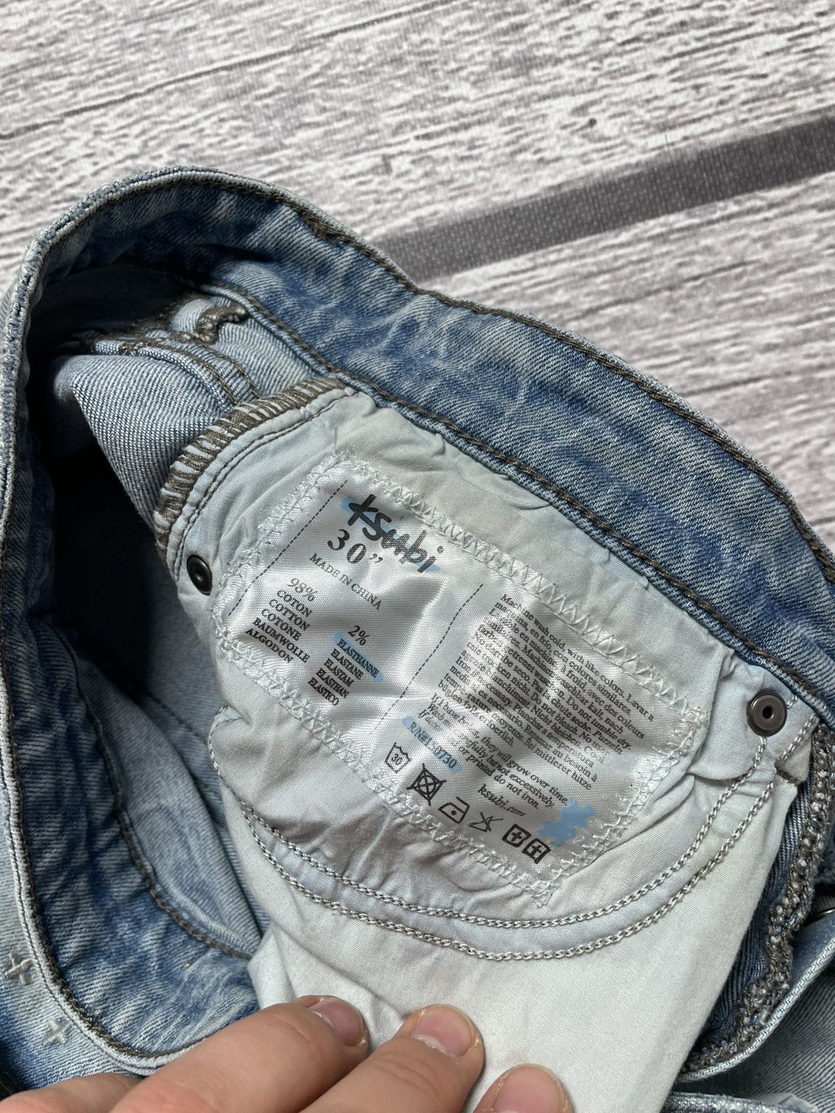 Ksubi Ksubi Van Wrinkle Nowhere Jeans Size US 30 / EU 46 - 14 Thumbnail