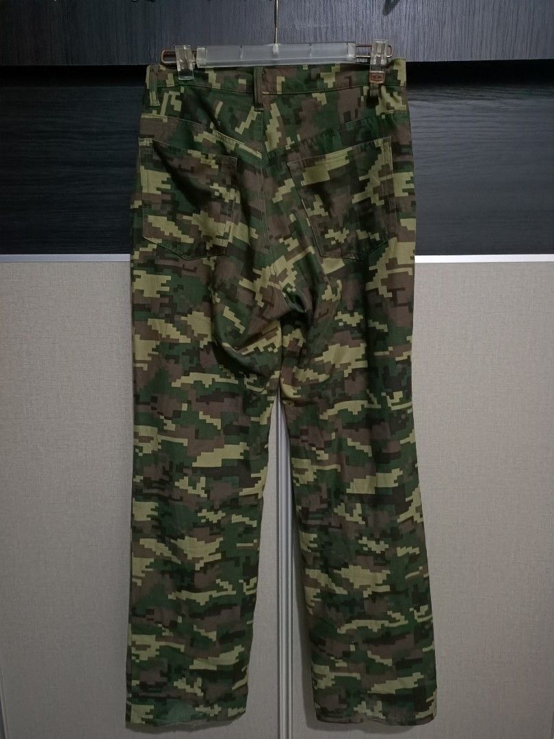 Japanese Brand Rare Digital Camo Pants – Japan-Made Military Streetwear Size US 30 / EU 46 - 5 Thumbnail
