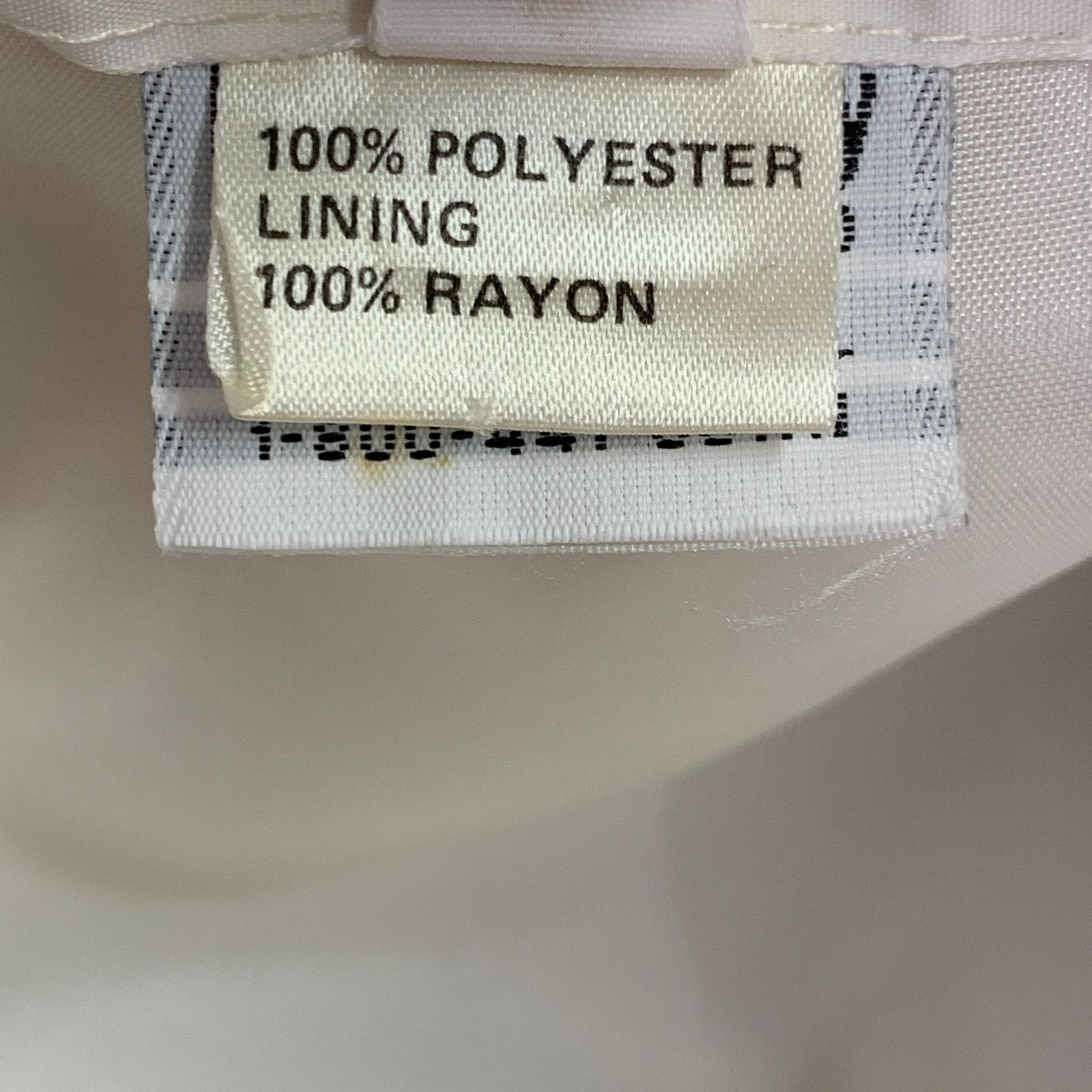 Other 12 Cream Polyester Beaded Shawl Collar Jacket Blazer Size XL / US 12-14 / IT 48-50 - 10 Thumbnail