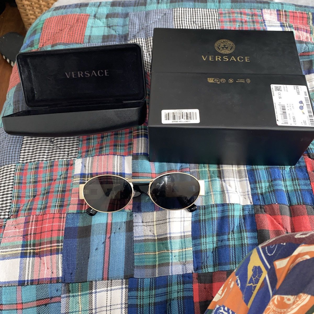 Versace versace medusa deco sunglasses Size ONE SIZE - 1 Thumbnail