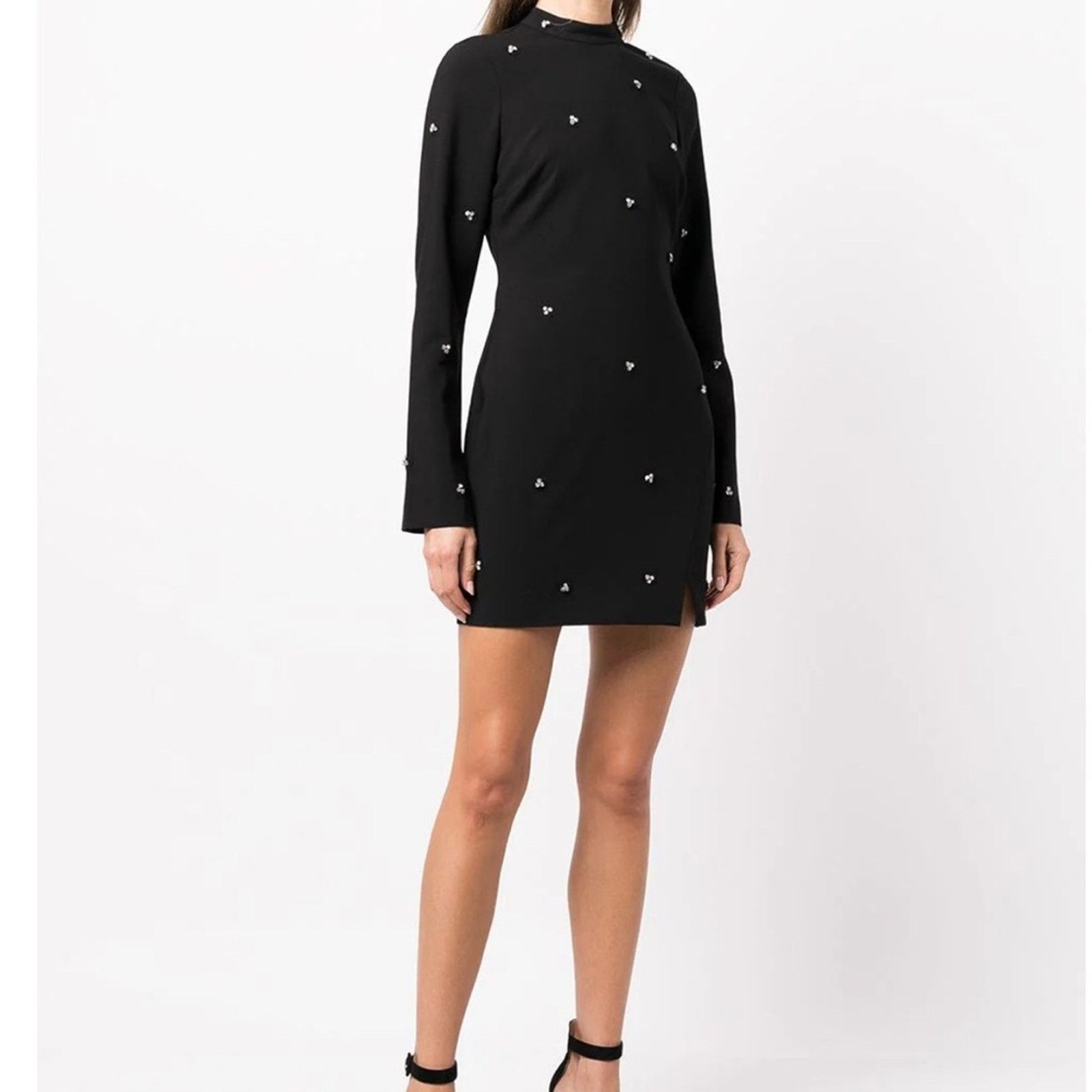 LIKELY Likely Phillips Diamond Stud Detail Mini Dress Size S / US 4 / IT 40 - 1 Thumbnail