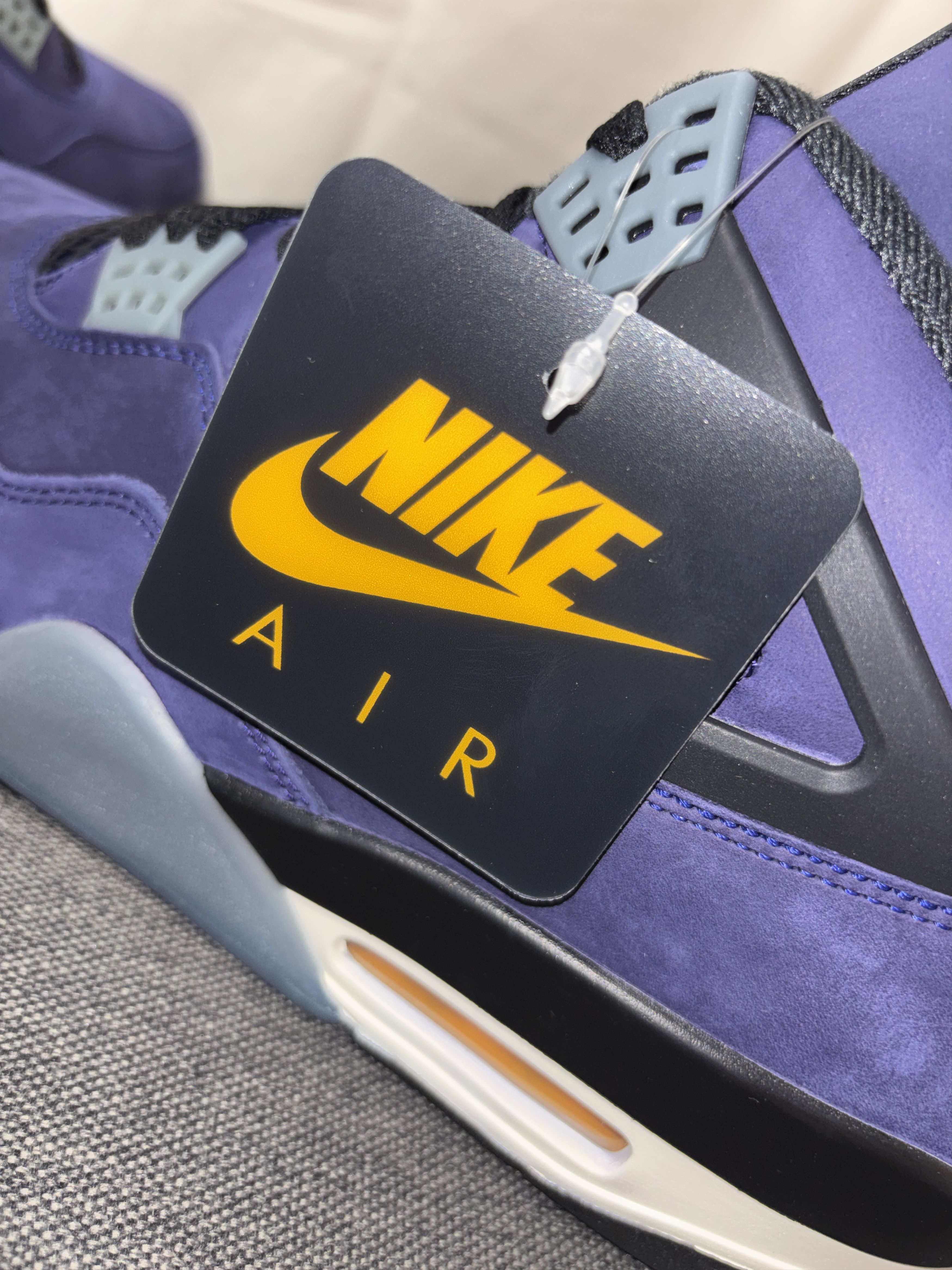 Nike Nike Air Jordan 4 Retro Lakers (2026) Size 12 FV5029-500 Size US 12 / EU 45 - 13 Thumbnail