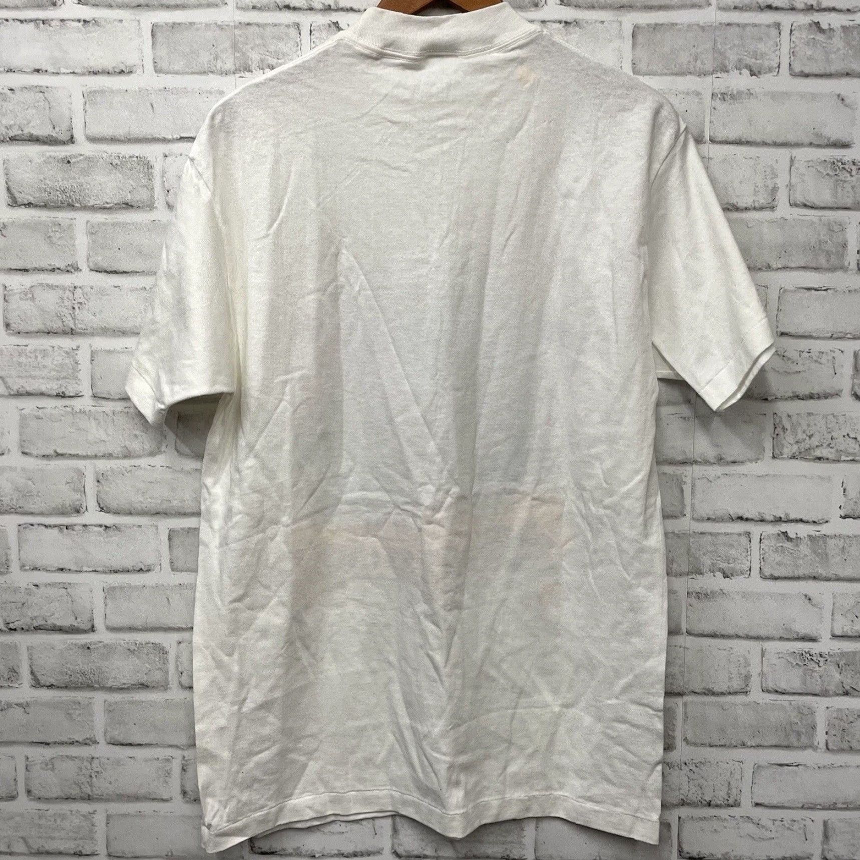 Anvil VINTAGE Operation Desert Storm Graphic Anvil T-Shirt Mens Large White USA Size US L / EU 52-54 / 3 - 5 Thumbnail