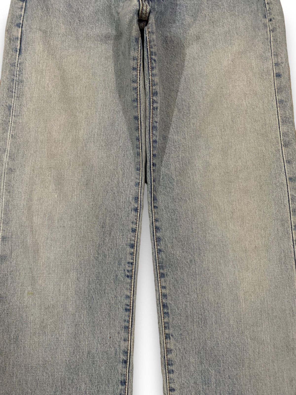 Japanese Brand Vintage 90s Bobson Selvedge Button Fly Loose Straight Jeans Size US 29 - 10 Thumbnail