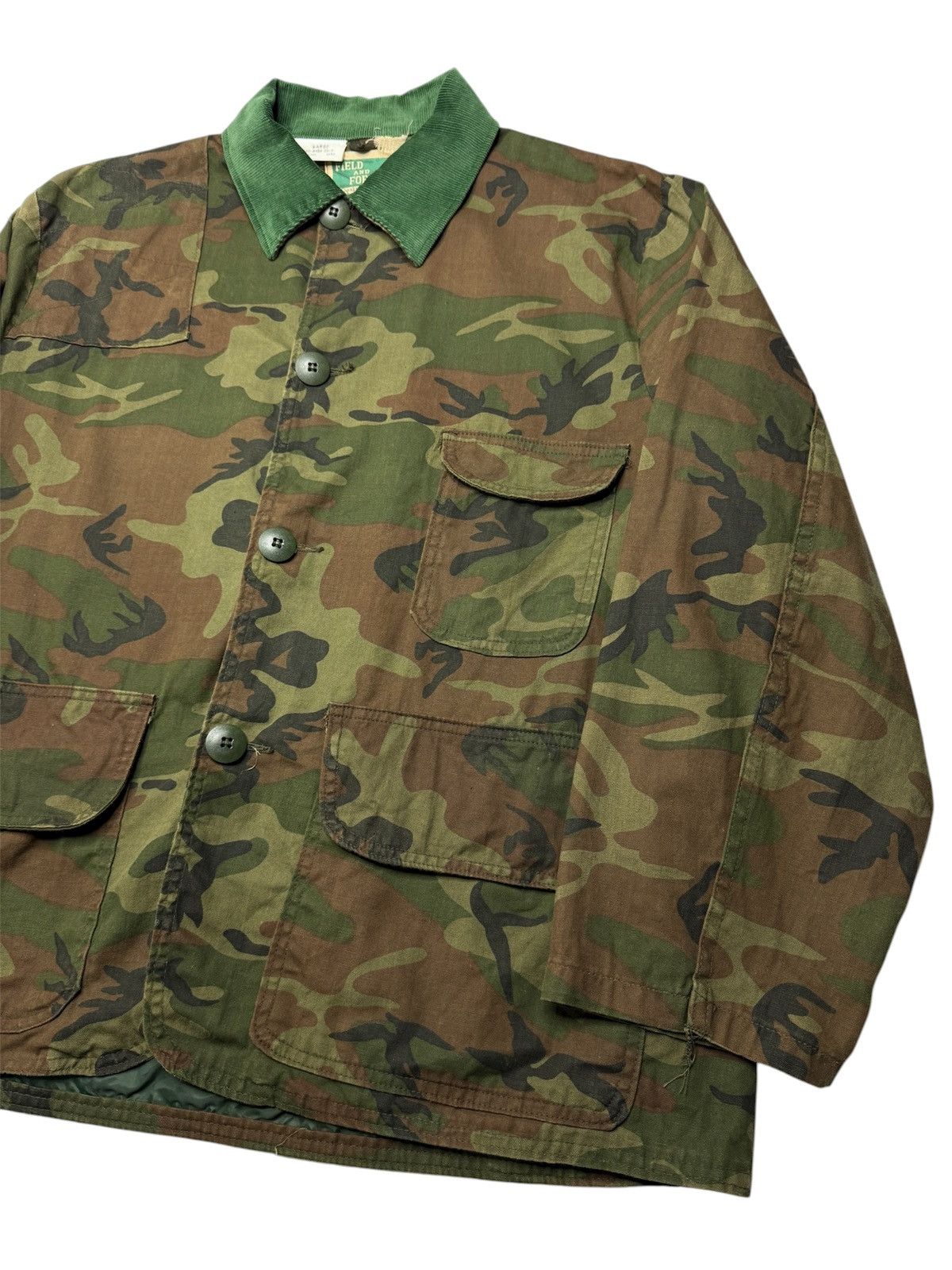 Vintage Vintage 1970’s Field and Forest Camo Chore Hunting Jacket Size US L / EU 52-54 / 3 - 4 Thumbnail