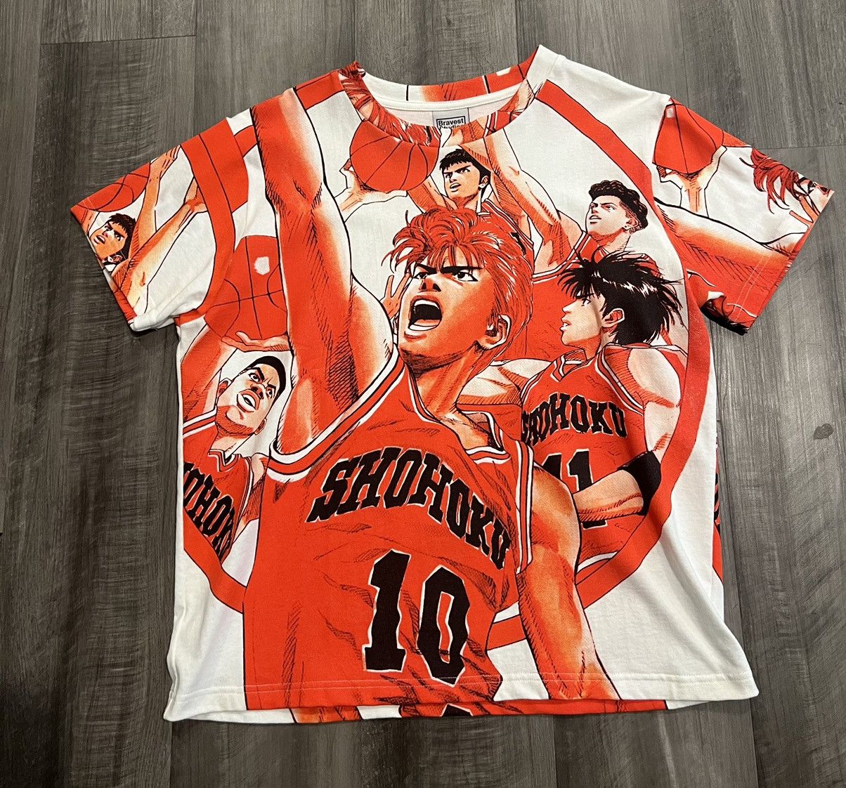 Slam Dunk Shohoku T Shirt | Grailed