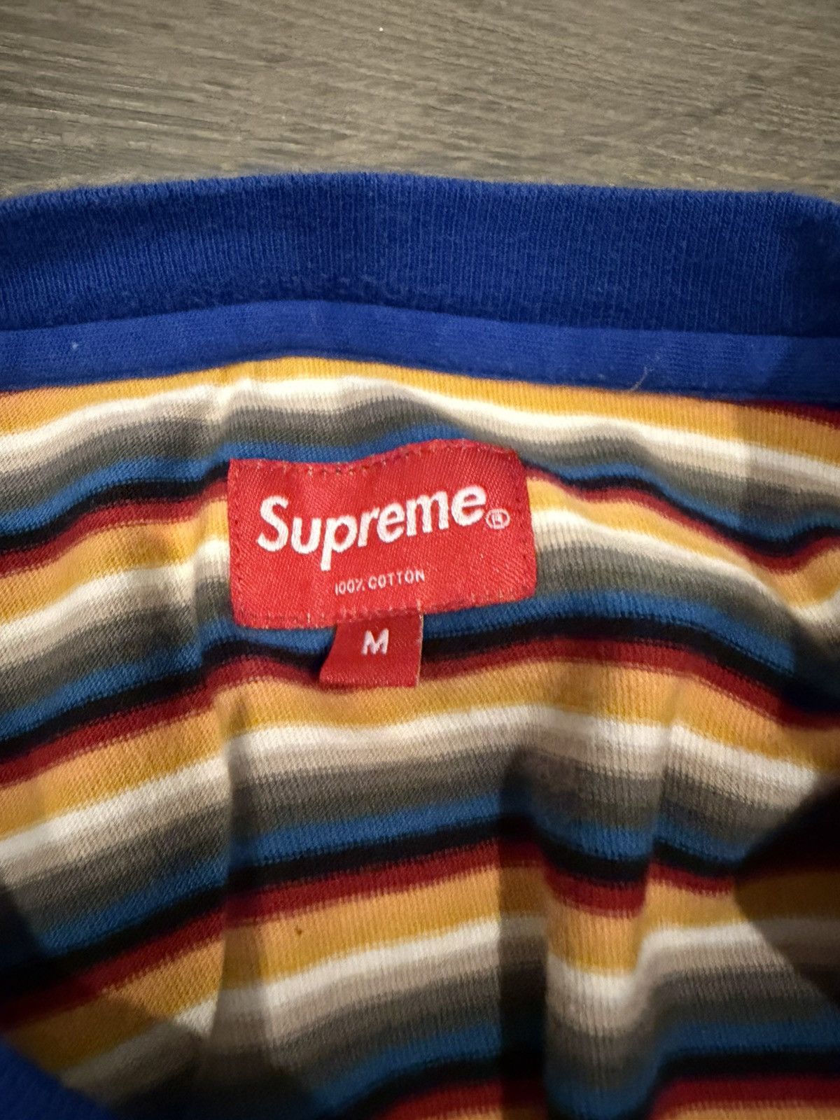 Supreme Supreme Multi-Stripe reflective long sleeve Size US M / EU 48-50 / 2 - 3 Thumbnail