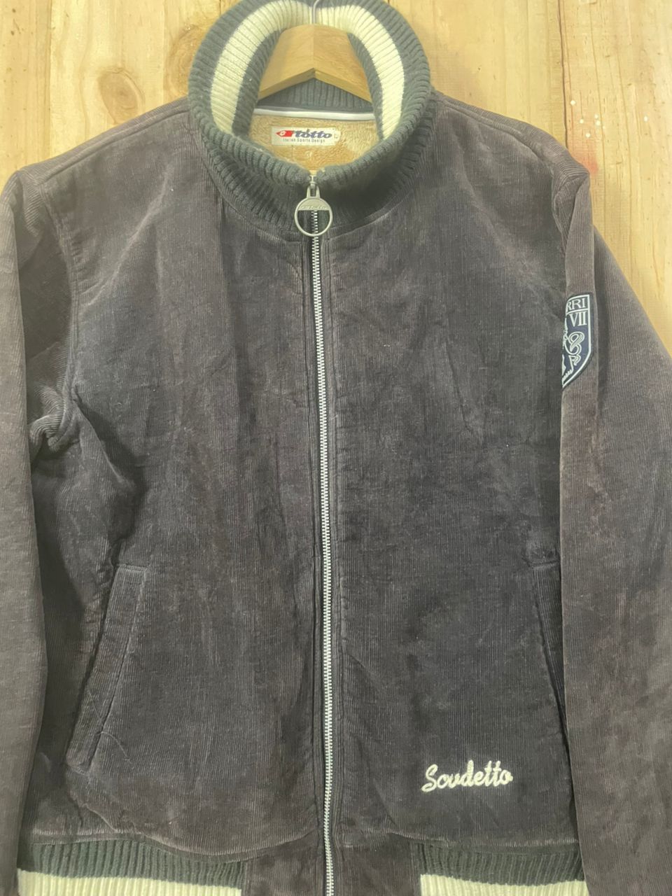 Lotto Sport × Vintage Vintage Lotto Corduroy Jacket Size US L / EU 52-54 / 3 - 3 Thumbnail