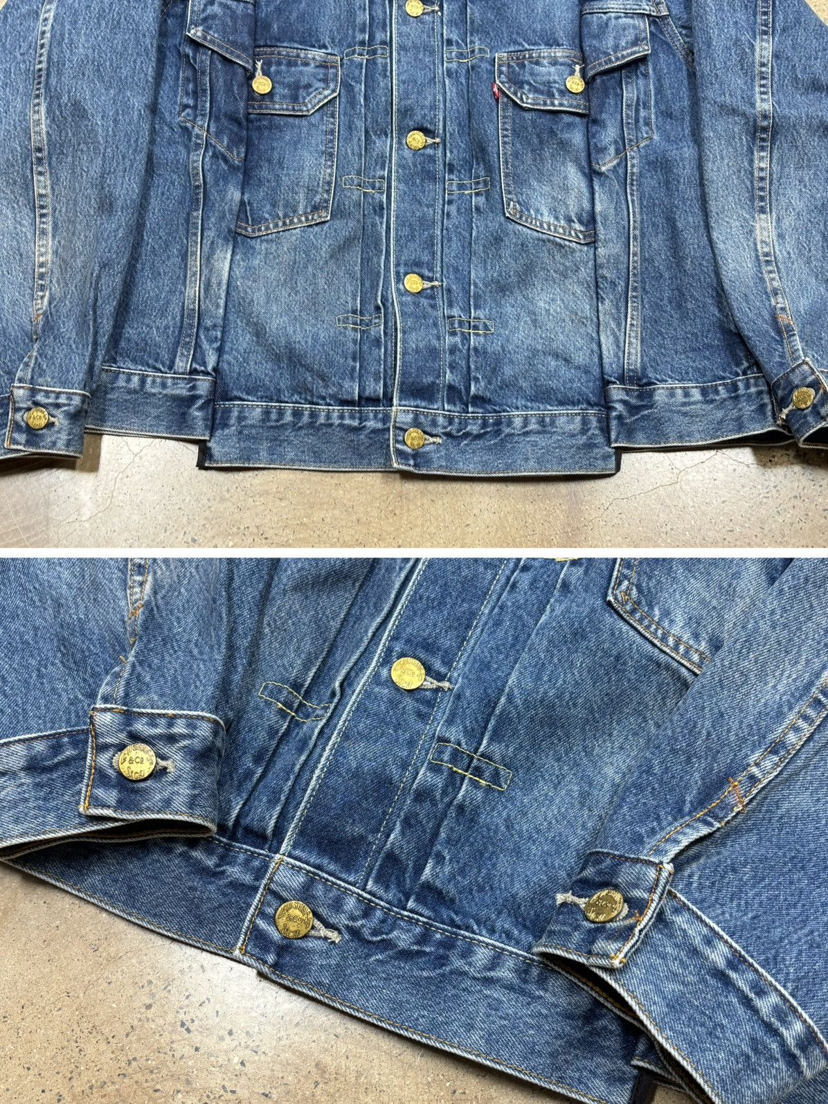 Sacai Sacai x Levis 25ss Patchwork Denim Jacket Size US M / EU 48-50 / 2 - 5 Thumbnail