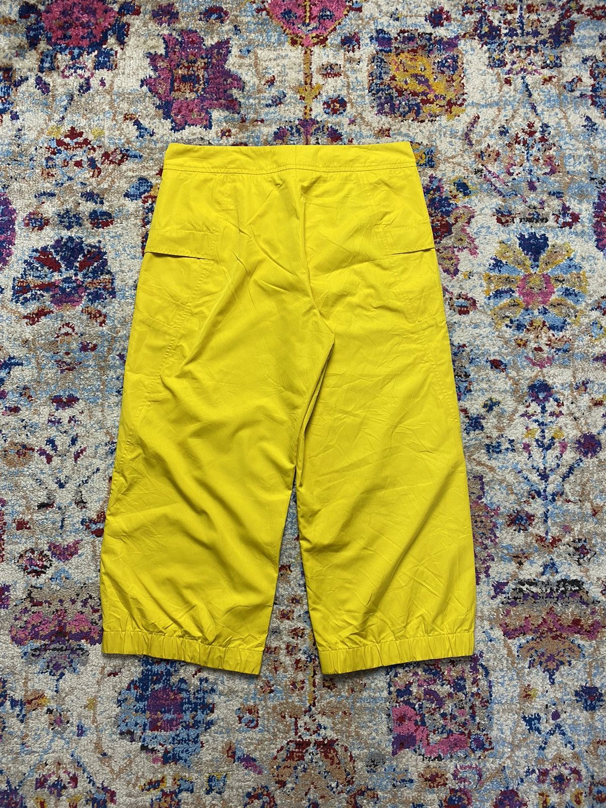 Jil Sander Jil Sander Yellow Men's Beach Cropped Shorts W32 Size US 32 / EU 48 - 2 Thumbnail