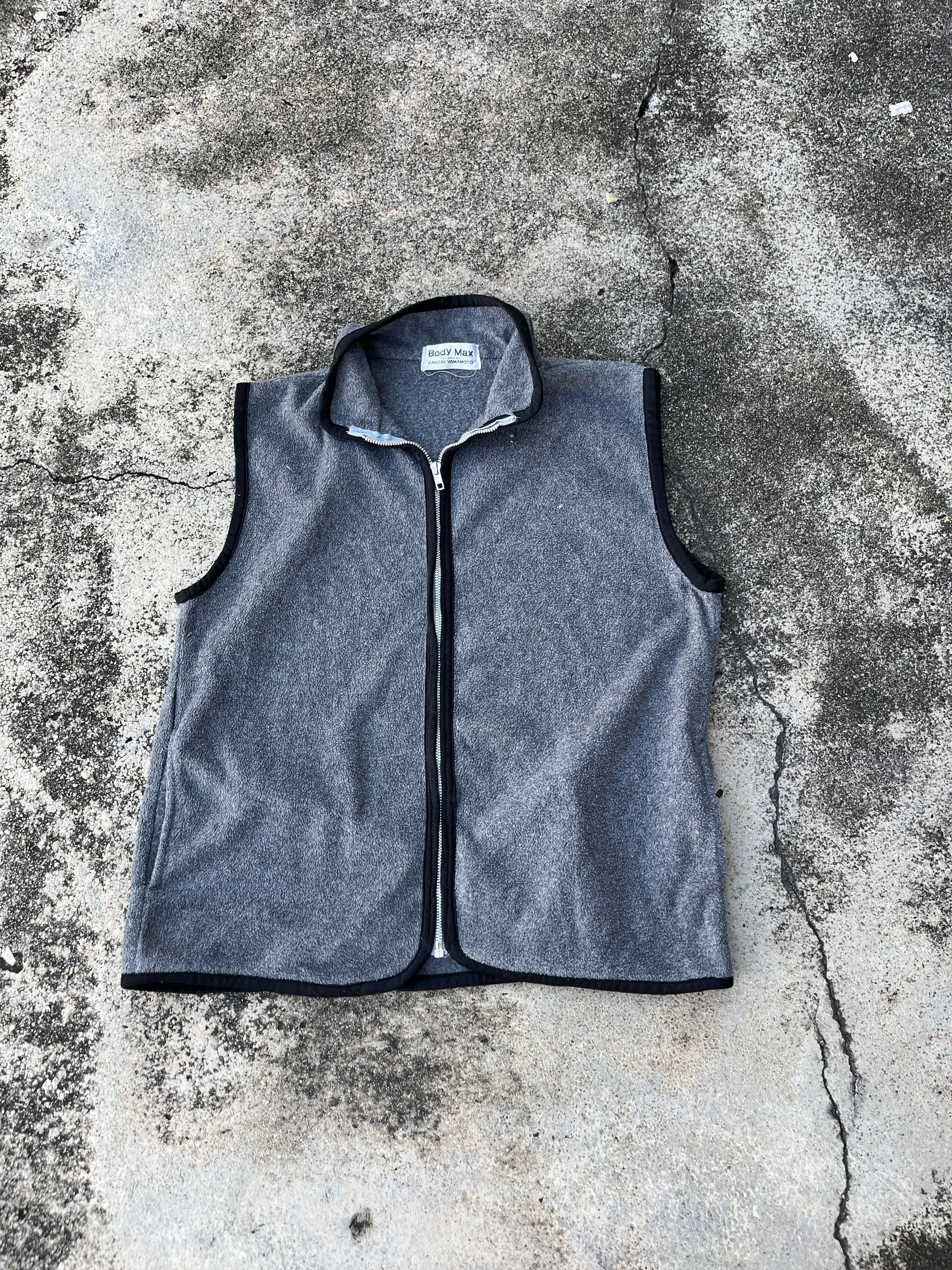 Kansai Yamamoto Kansai Yamamoto Zipper Grey Jacket Size US M / EU 48-50 / 2 - 1 Thumbnail